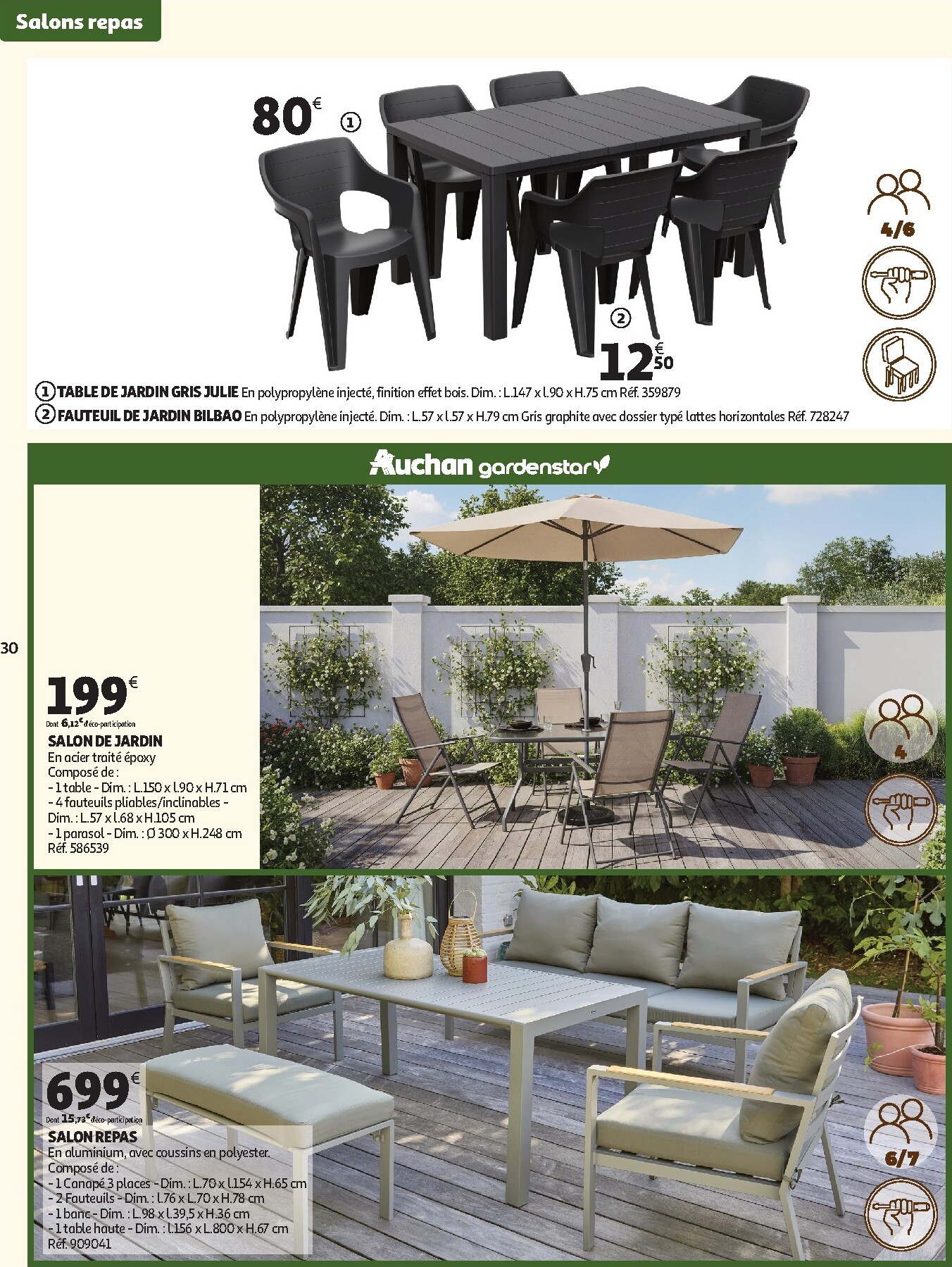auchan - De Auchan - Jardinage, meubles jardin folder geldig vanaf 03/03/2026 t/m 14/06/2026 - page: 30