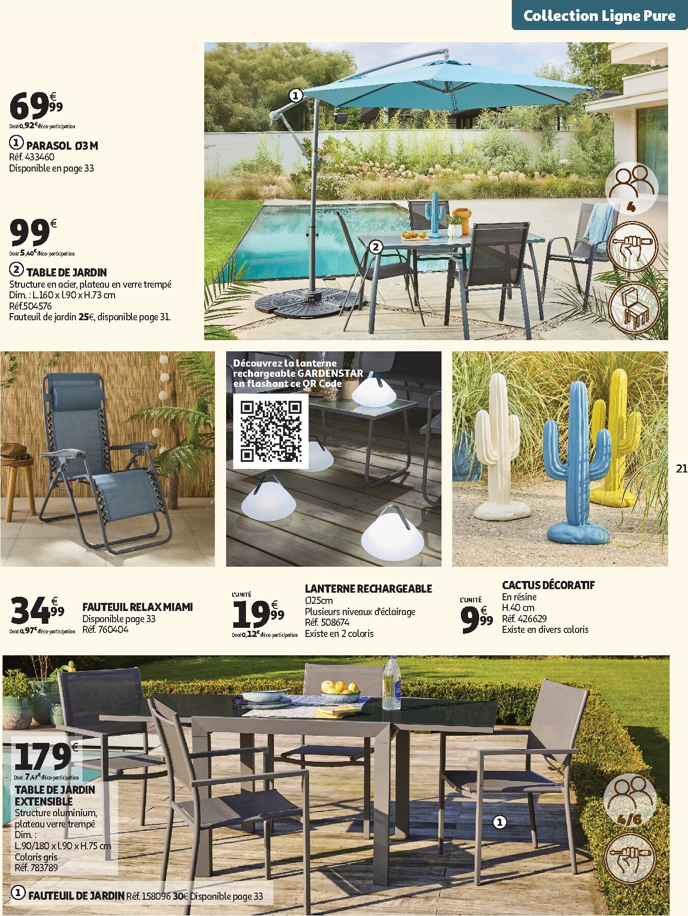 auchan - De Auchan - Jardinage, meubles jardin folder geldig vanaf 03/03/2026 t/m 14/06/2026 - page: 21