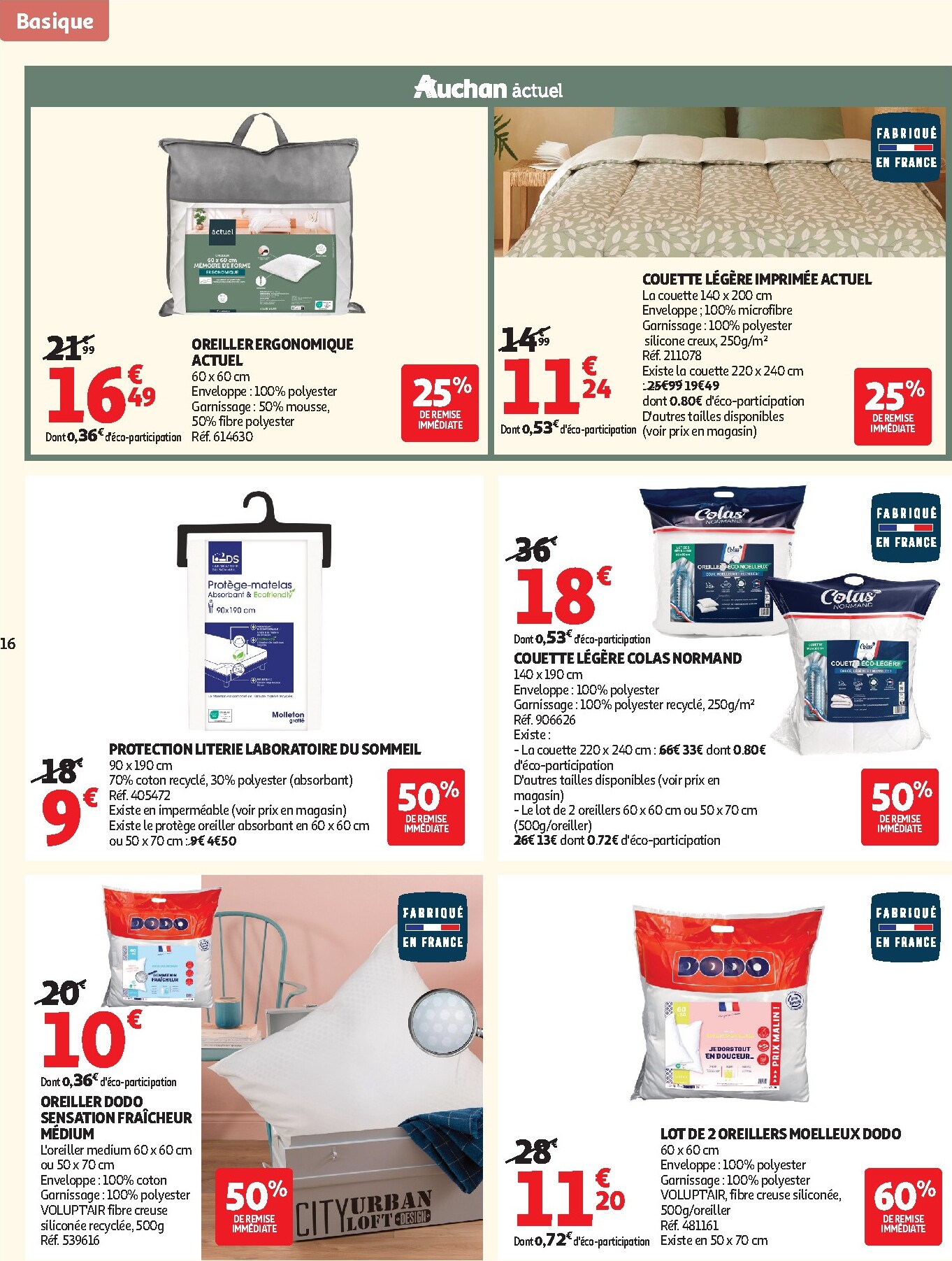 auchan - De Auchan - Inspiration déco folder geldig vanaf 03/03/2026 t/m 31/05/2026 - page: 16