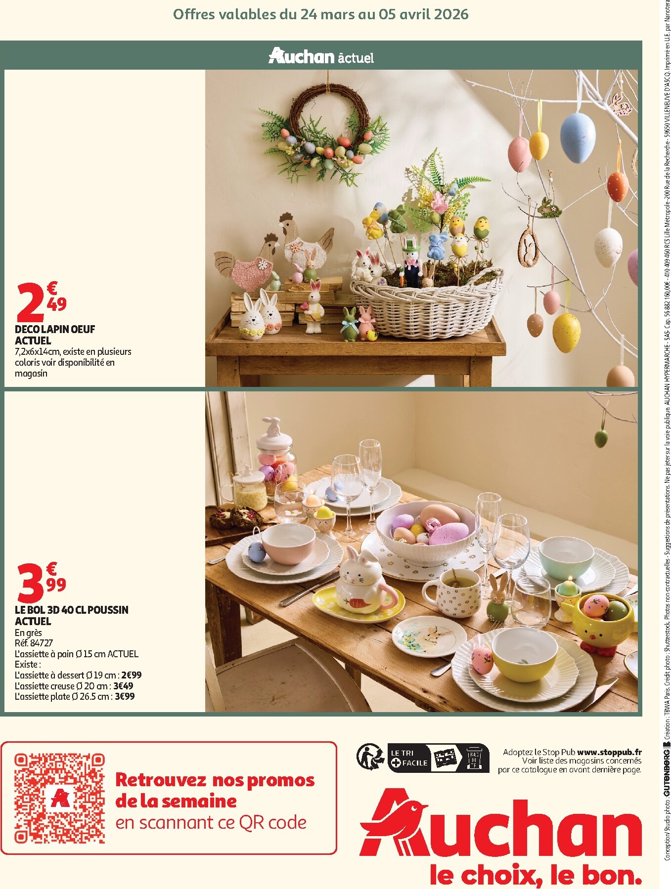 auchan - De Auchan - Inspiration déco folder geldig vanaf 03/03/2026 t/m 31/05/2026 - page: 28