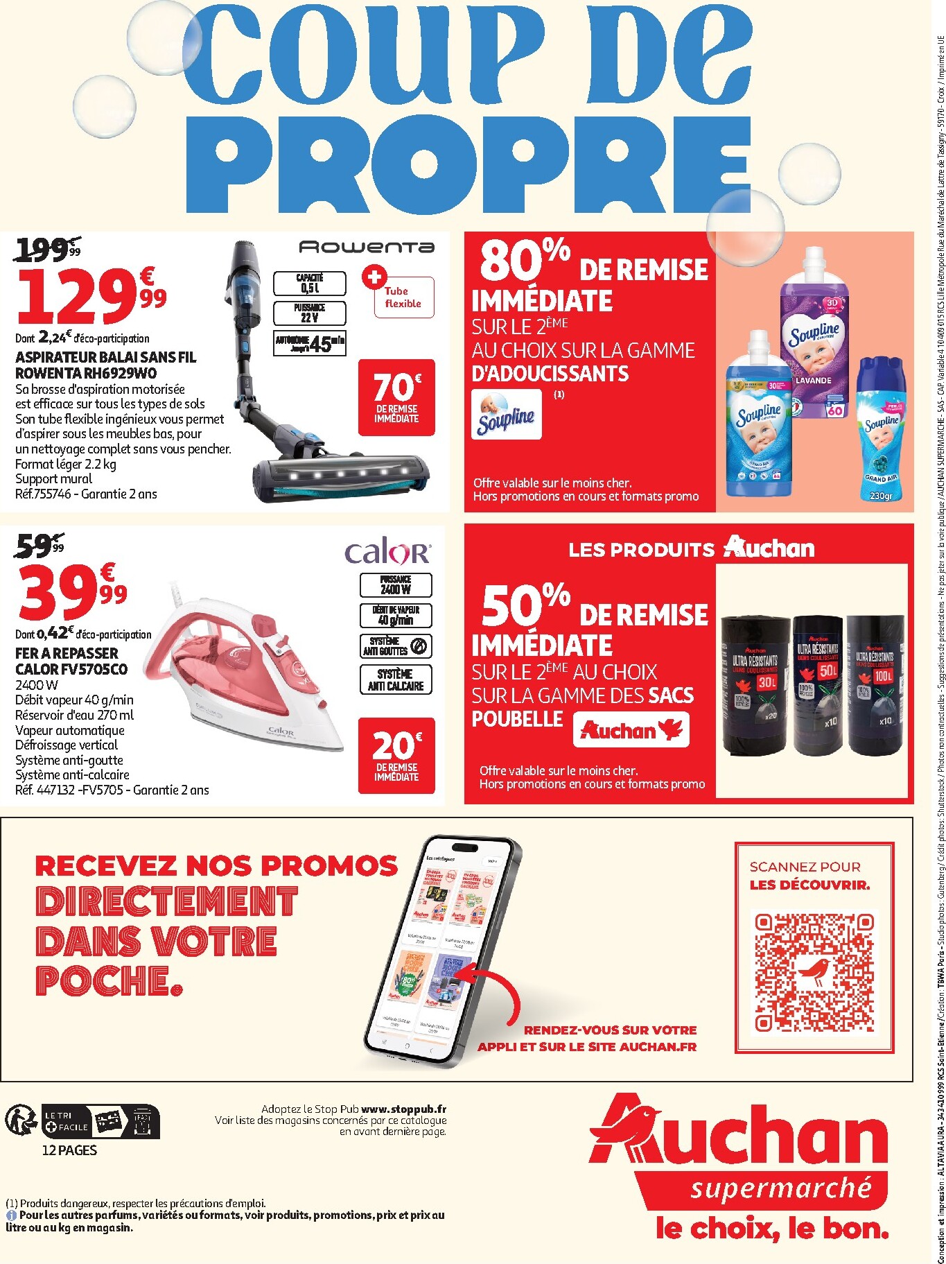 auchan - De Auchan - Coup de propre supers folder geldig vanaf 03/03/2026 t/m 07/03/2026 - page: 12