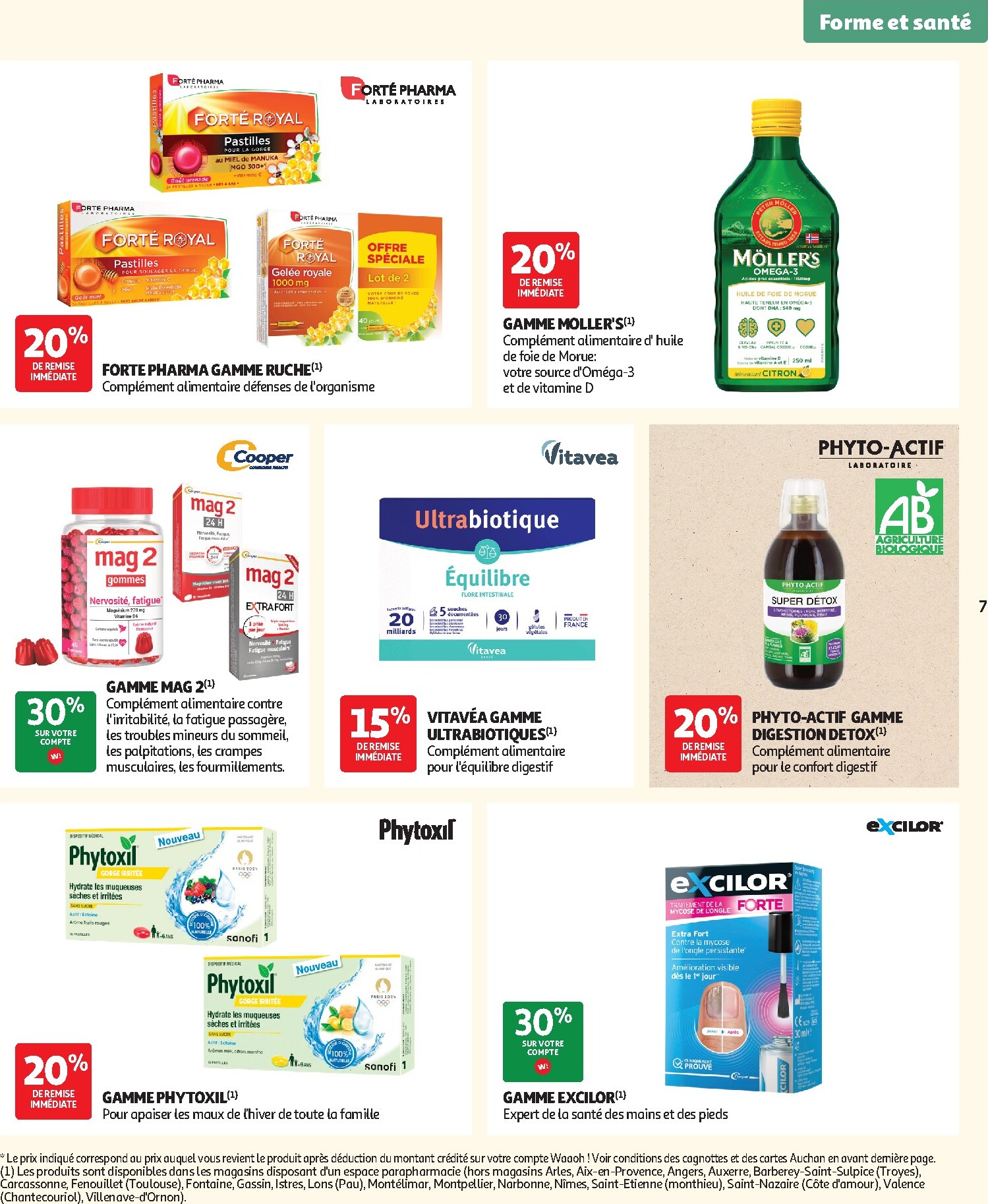 auchan - De Auchan - Parapharmacie, beauté folder geldig vanaf 03/03/2026 t/m 29/03/2026 - page: 7