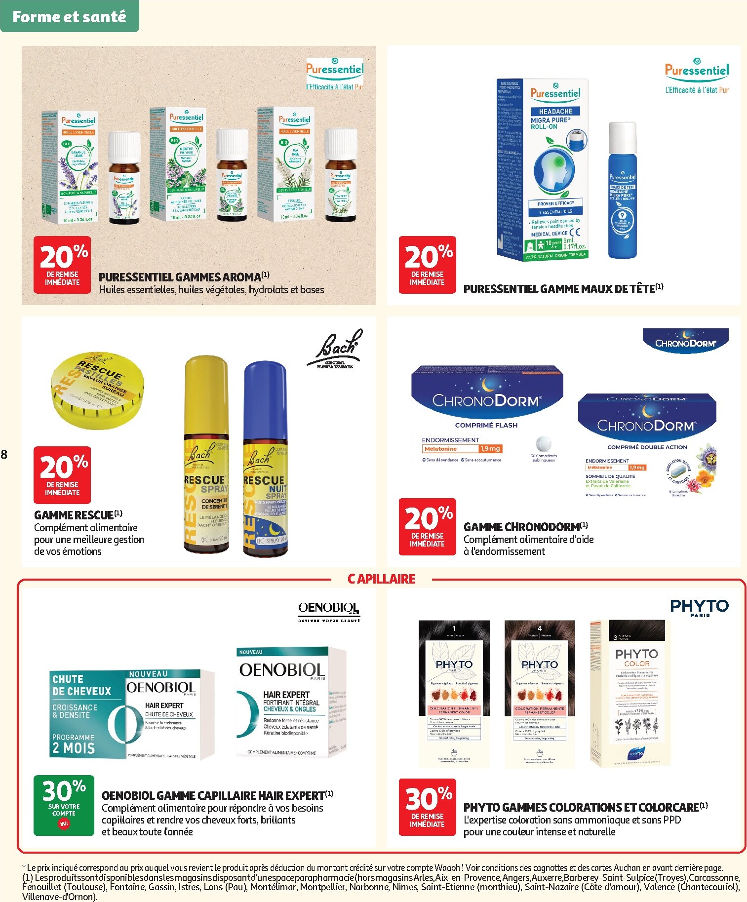 auchan - De Auchan - Parapharmacie, beauté folder geldig vanaf 03/03/2026 t/m 29/03/2026 - page: 8