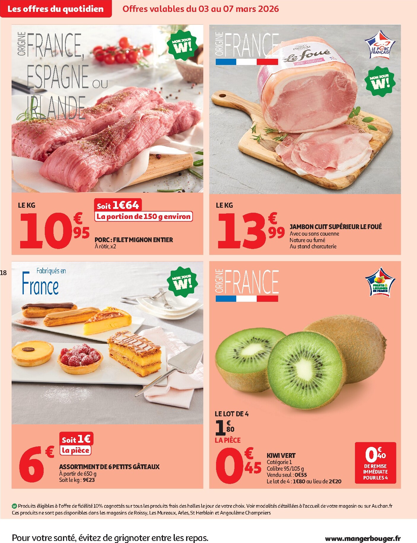 auchan - De Auchan - Coup de propre hypers folder geldig vanaf 03/03/2026 t/m 15/03/2026 - page: 18