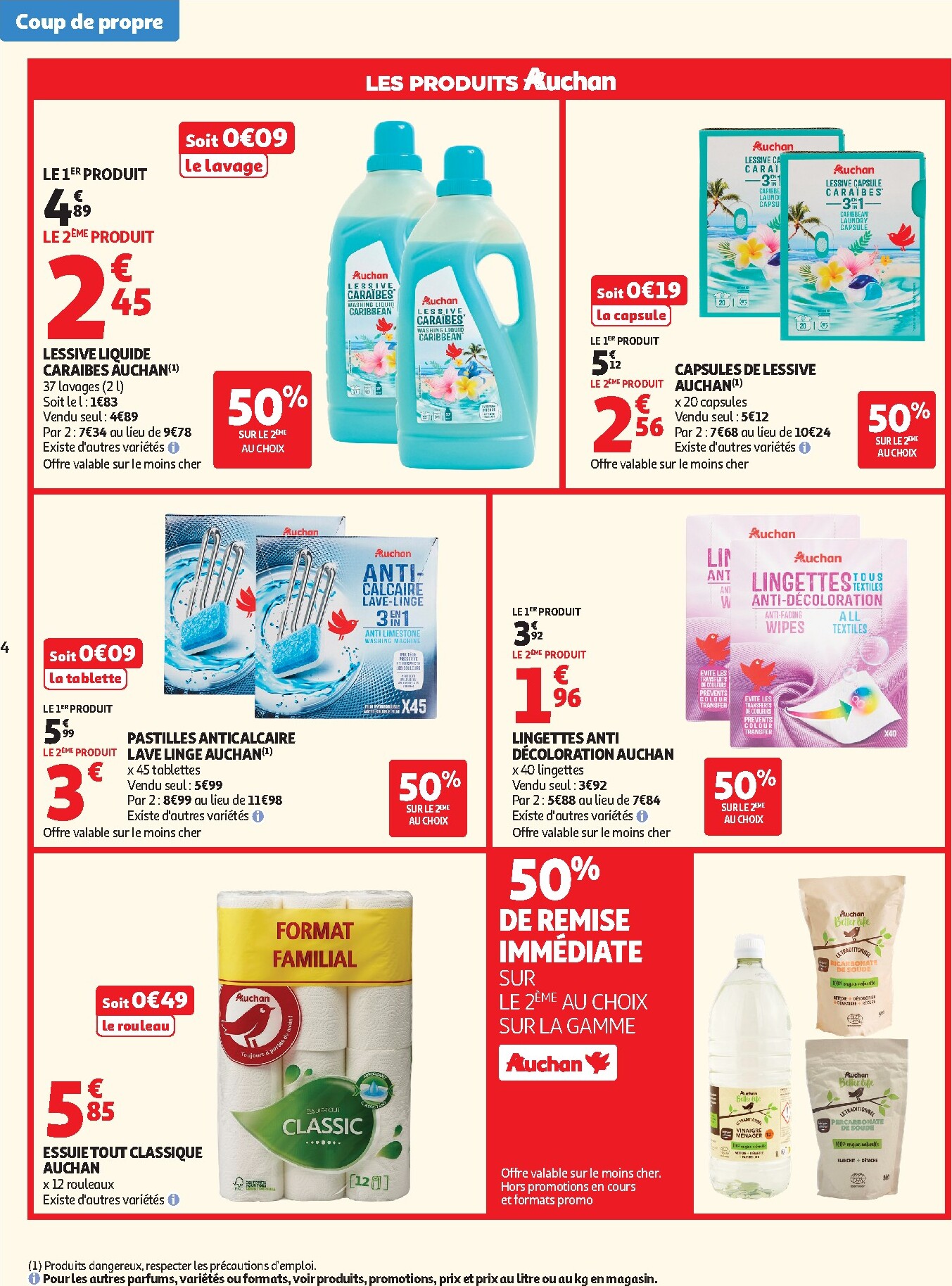 auchan - De Auchan - Coup de propre hypers folder geldig vanaf 03/03/2026 t/m 15/03/2026 - page: 4