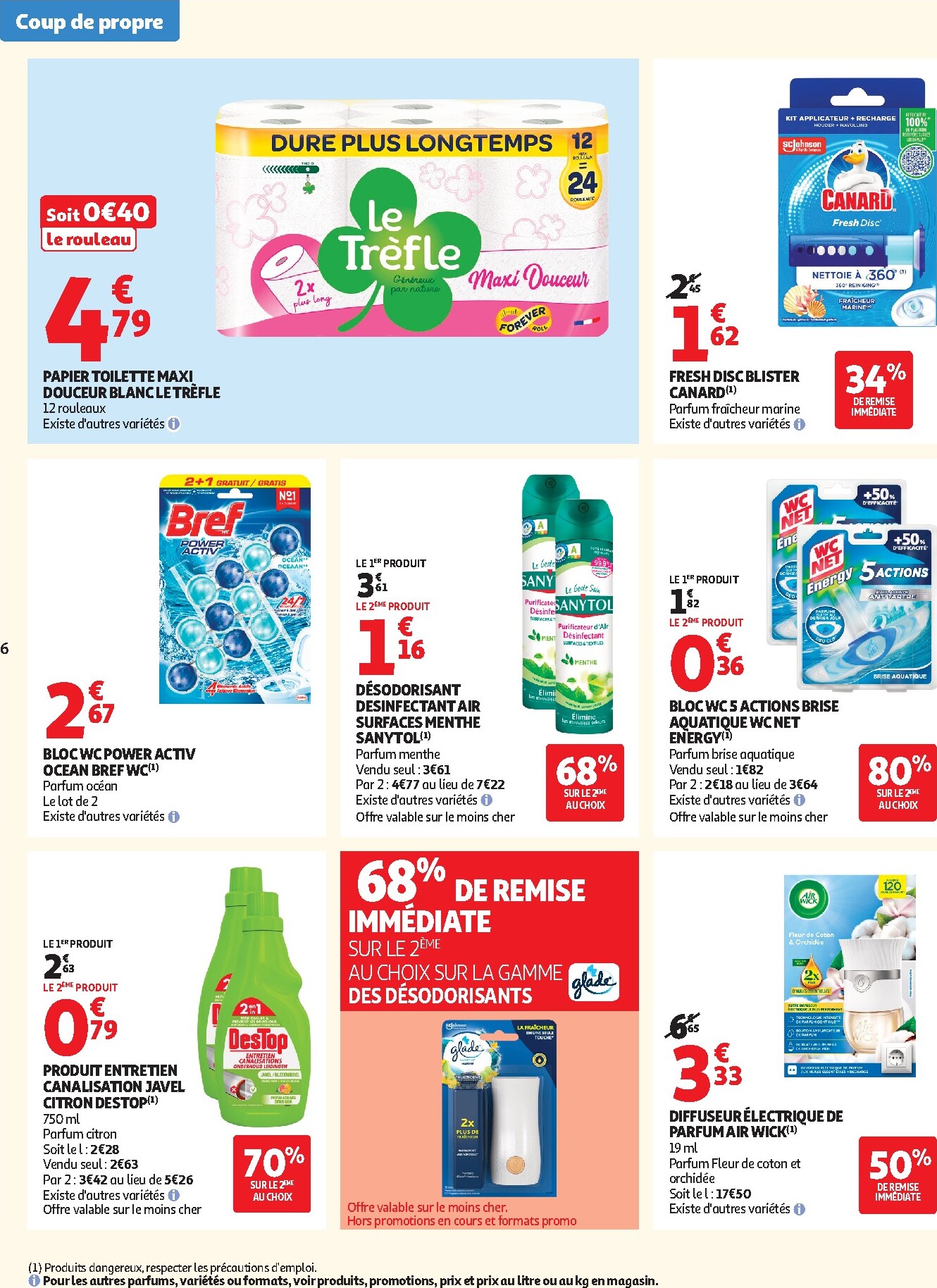 auchan - De Auchan - Coup de propre hypers folder geldig vanaf 03/03/2026 t/m 15/03/2026 - page: 6