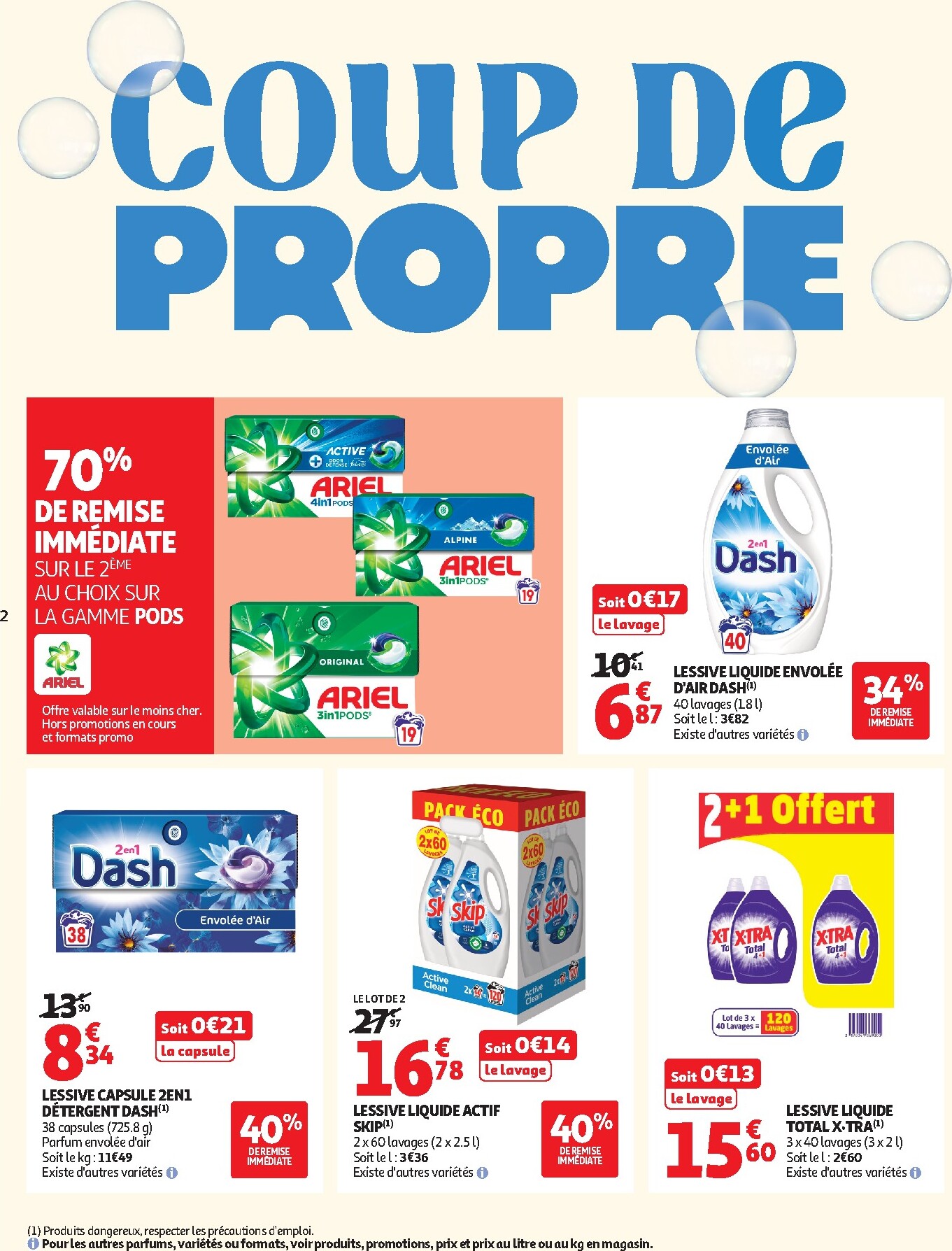 auchan - De Auchan - Coup de propre hypers folder geldig vanaf 03/03/2026 t/m 15/03/2026 - page: 2