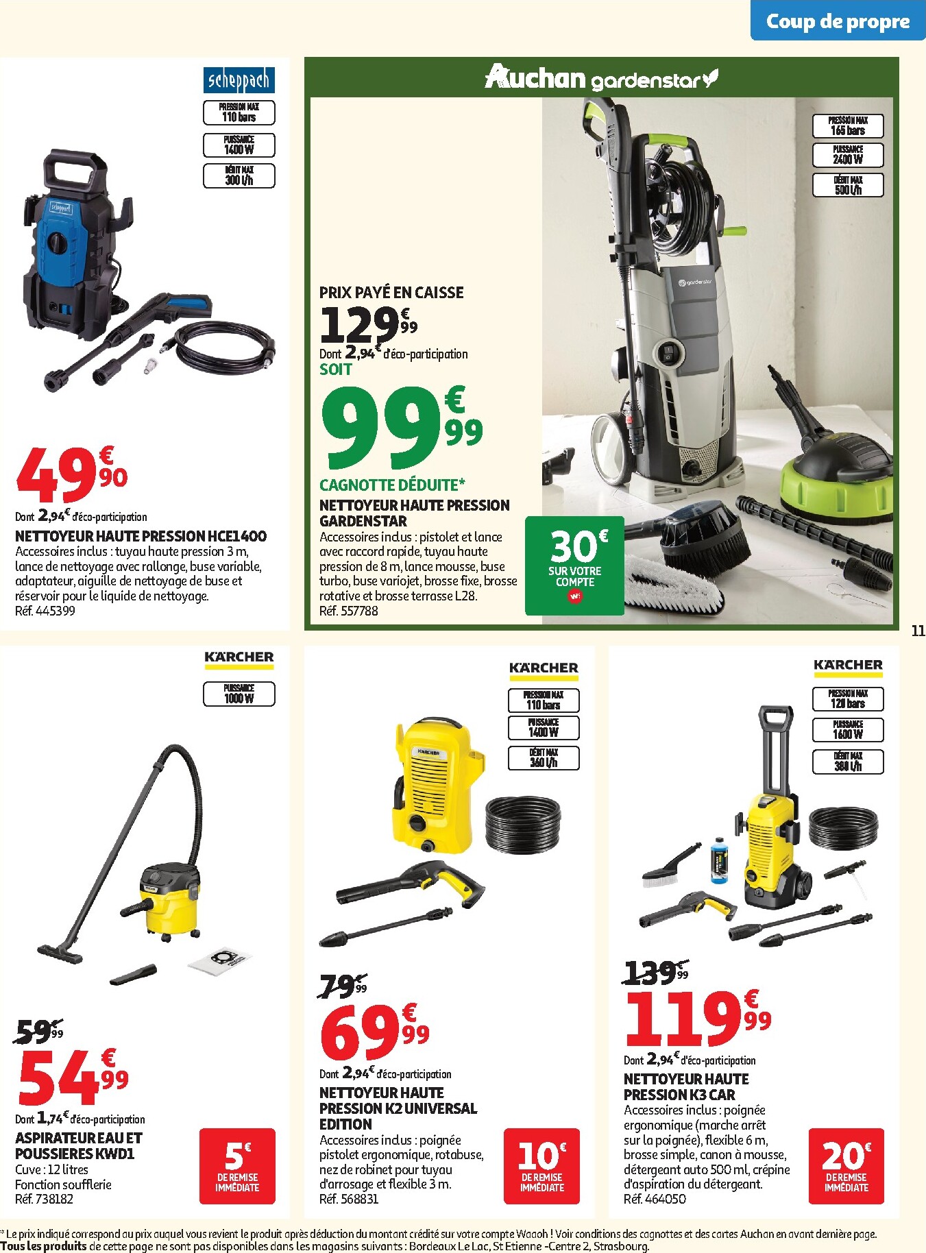 auchan - De Auchan - Coup de propre hypers folder geldig vanaf 03/03/2026 t/m 15/03/2026 - page: 11