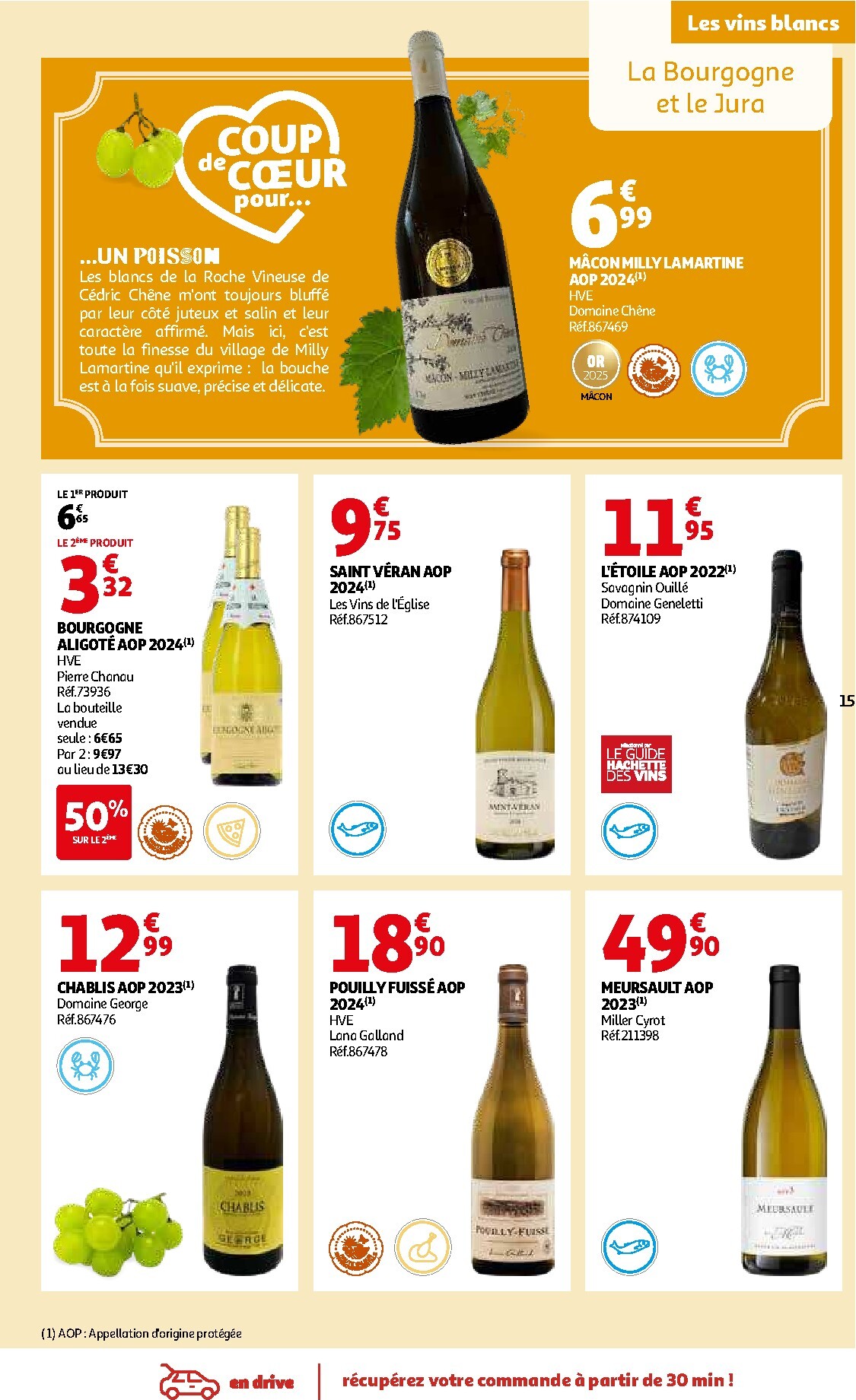 auchan - De Auchan - Foire aux vins de Printemps folder geldig vanaf 09/03/2026 t/m 07/04/2026 - page: 15
