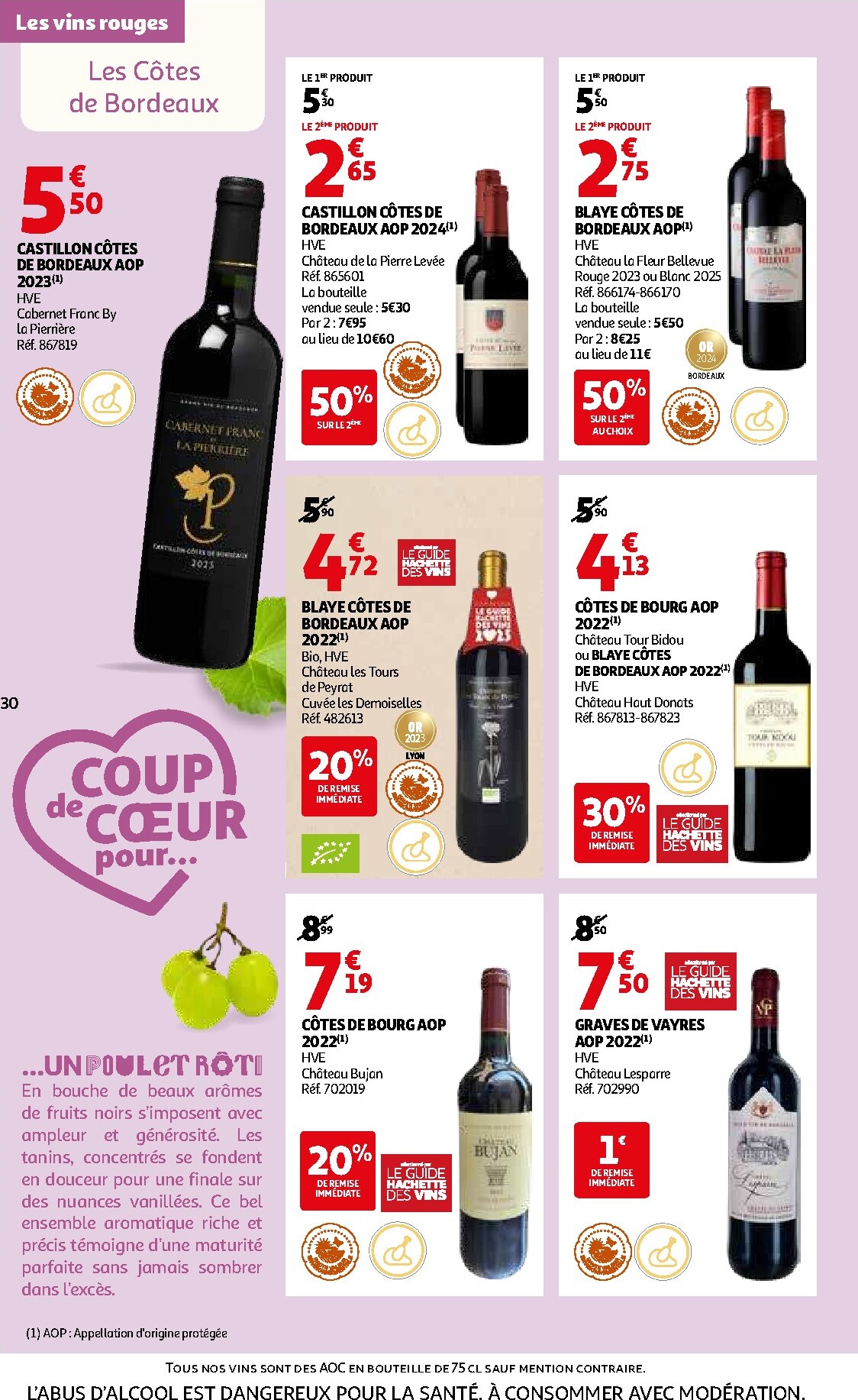 auchan - De Auchan - Foire aux vins de Printemps folder geldig vanaf 09/03/2026 t/m 07/04/2026 - page: 30
