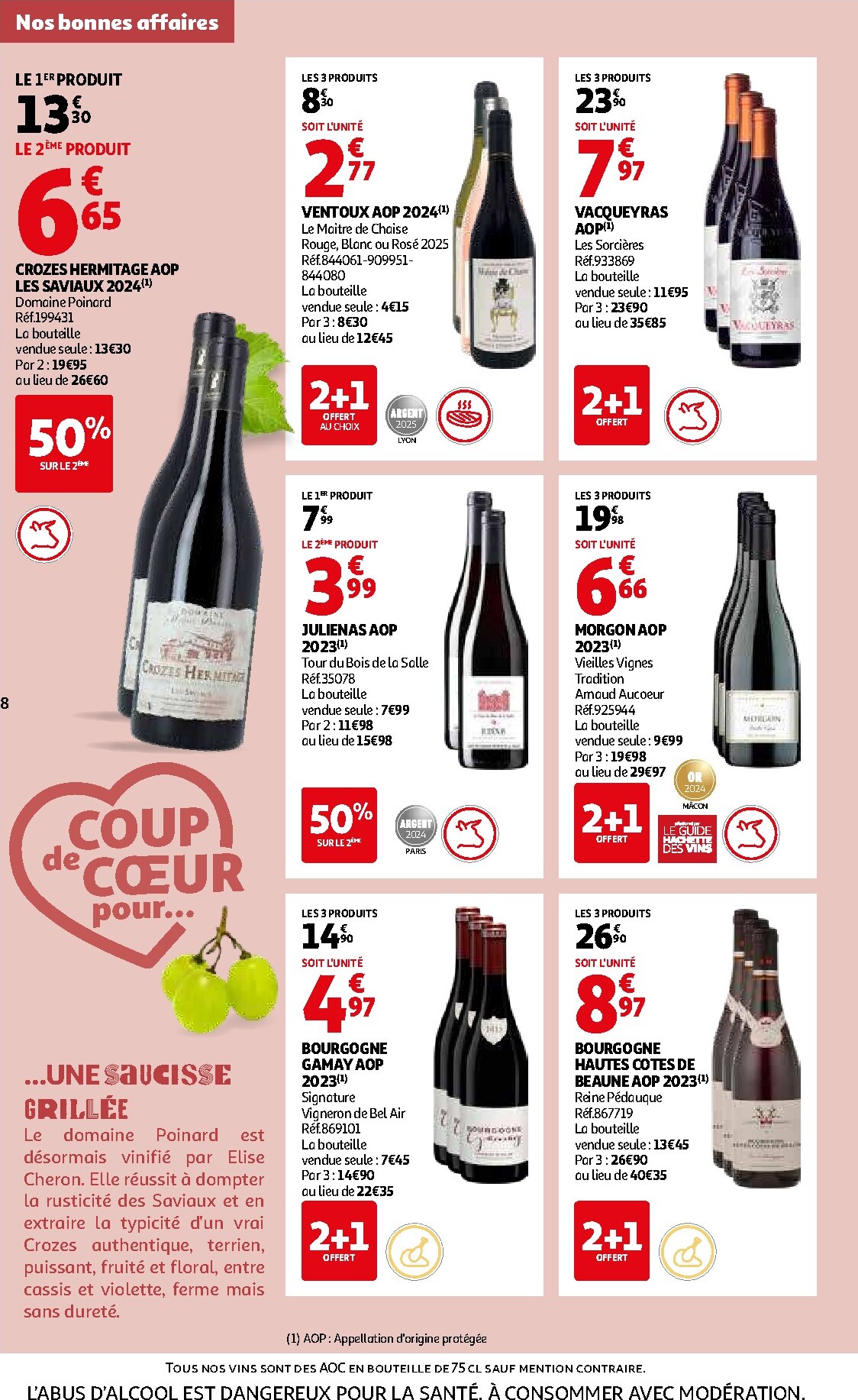 auchan - De Auchan - Foire aux vins de Printemps folder geldig vanaf 09/03/2026 t/m 07/04/2026 - page: 8