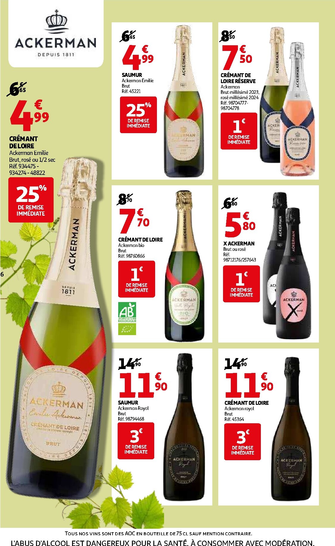 auchan - De Auchan - Foire aux vins de Printemps folder geldig vanaf 09/03/2026 t/m 07/04/2026 - page: 6