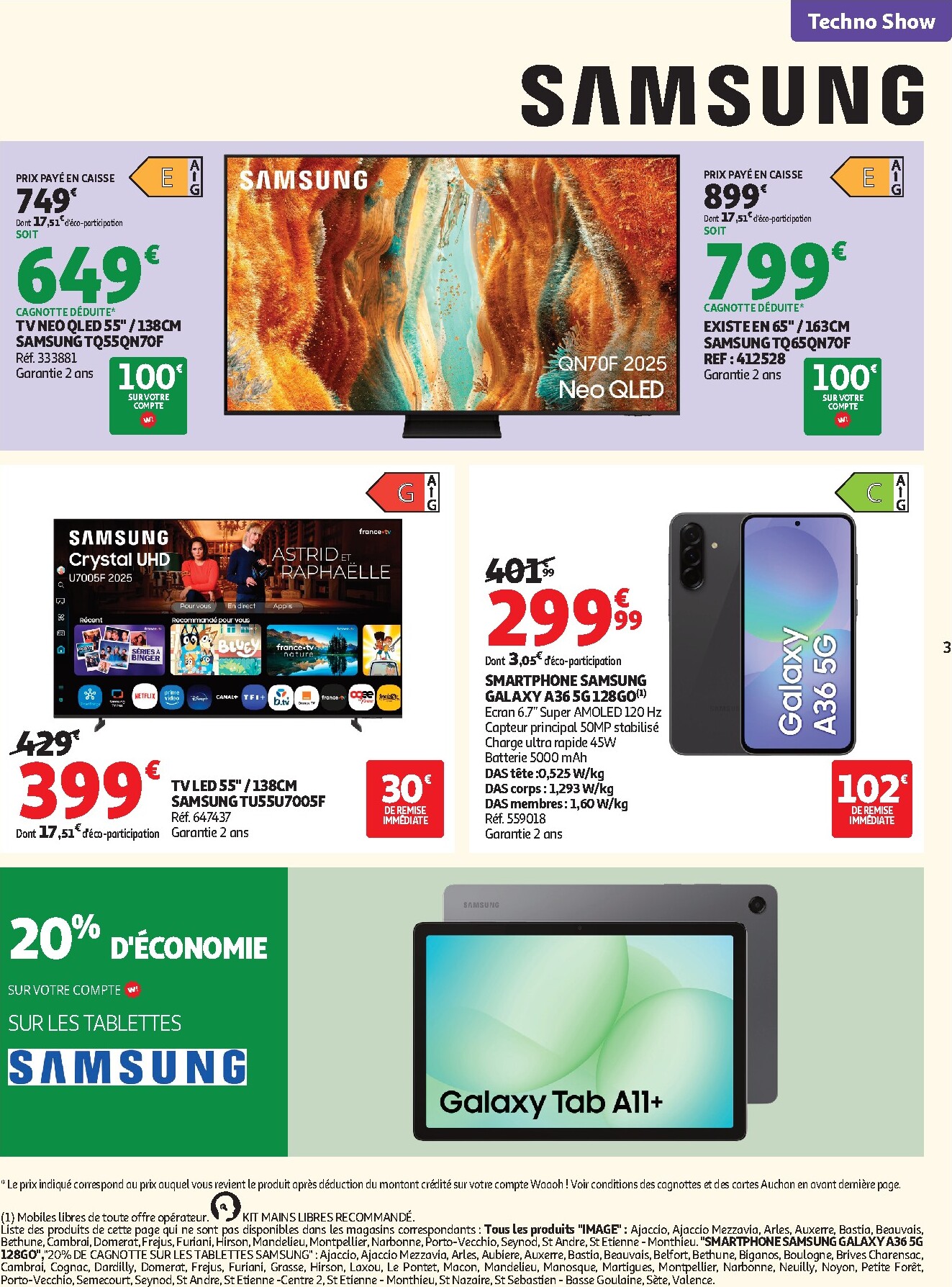 auchan - De Auchan - High tech électroménager folder geldig vanaf 03/03/2026 t/m 15/03/2026 - page: 3