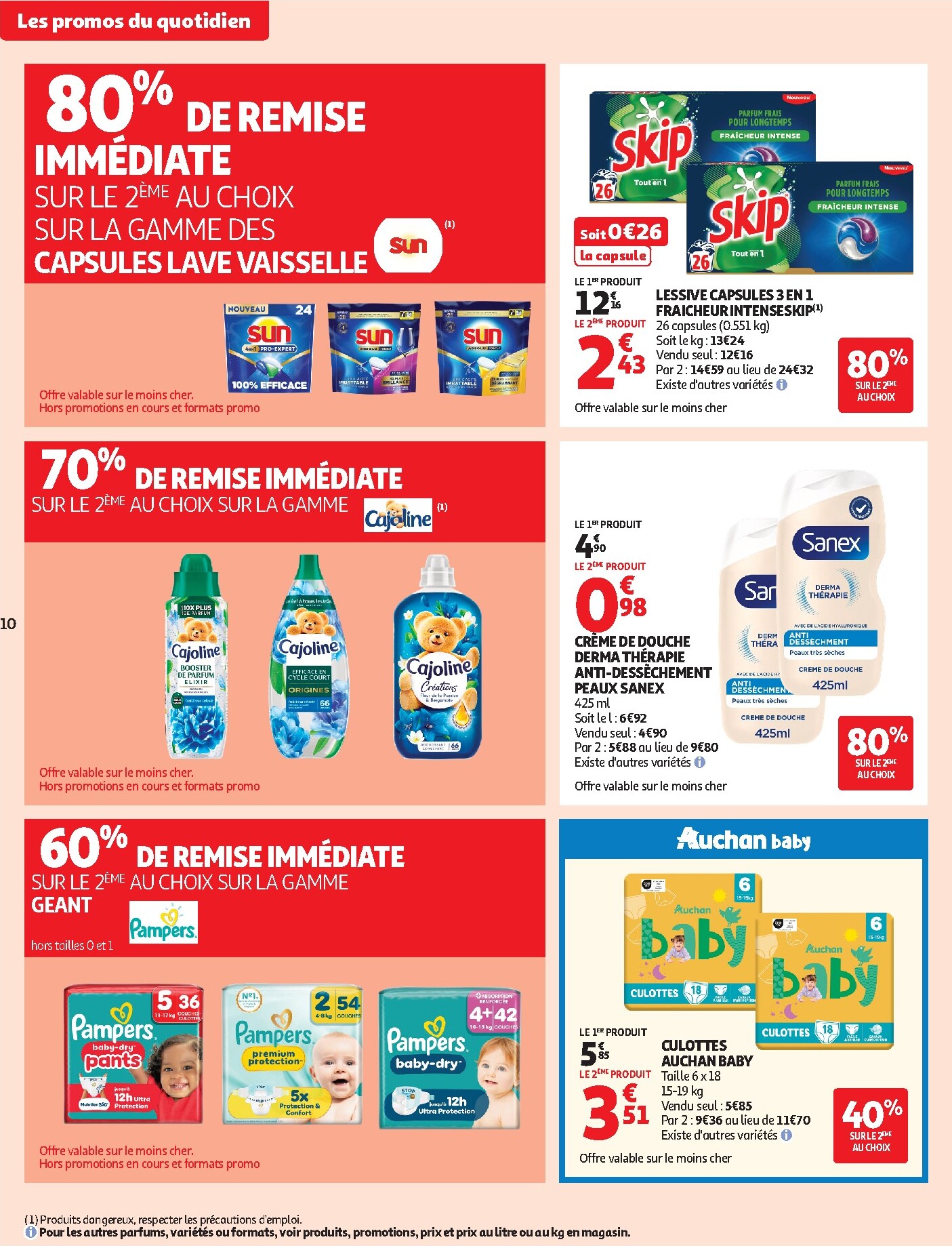 auchan - De Auchan Supermarché - Chocolats Pâques folder geldig vanaf 24/03/2026 t/m 04/04/2026 - page: 10