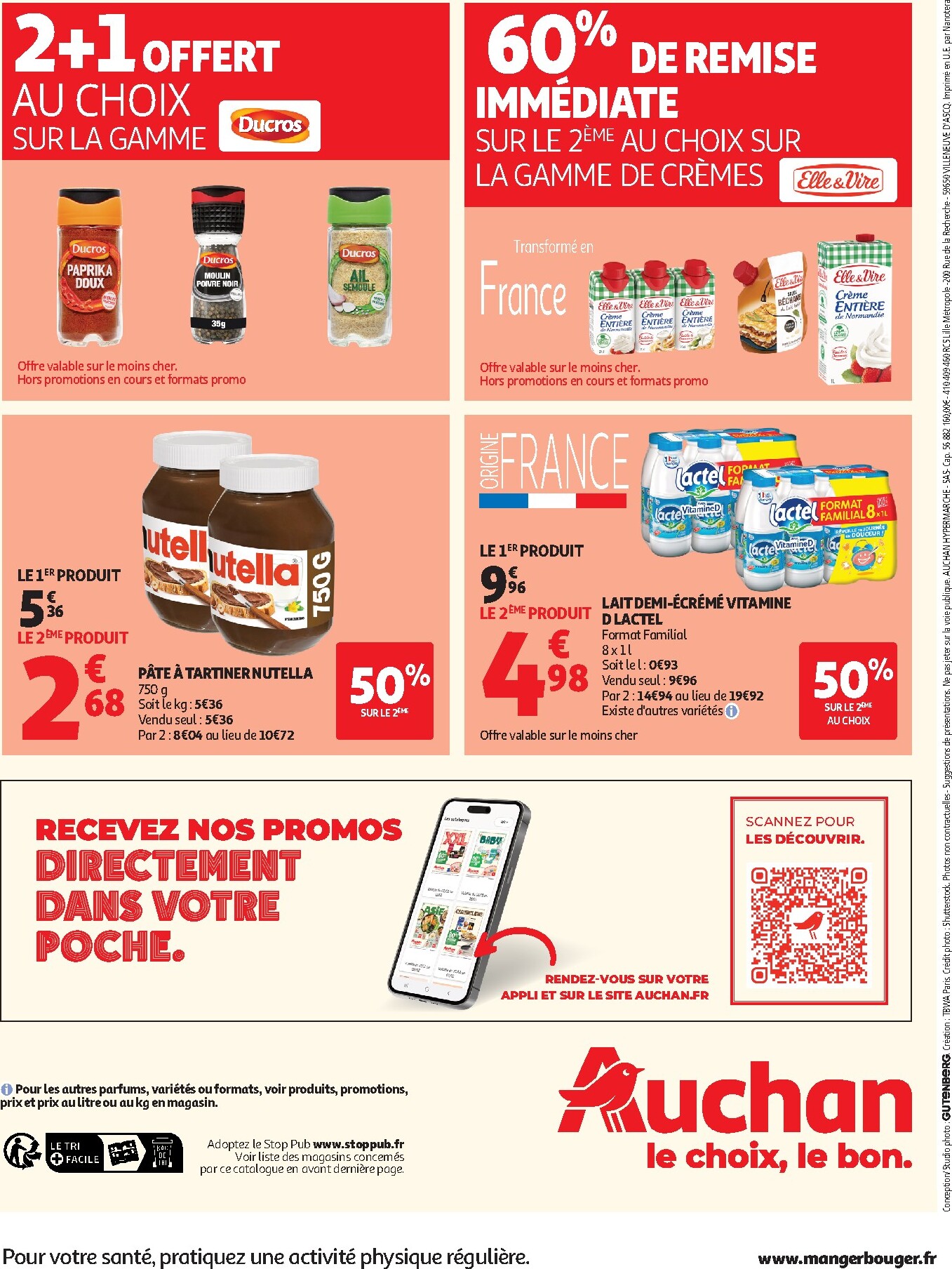 auchan - De Auchan - Chocolat Pâques hypers folder geldig vanaf 24/03/2026 t/m 05/04/2026 - page: 66