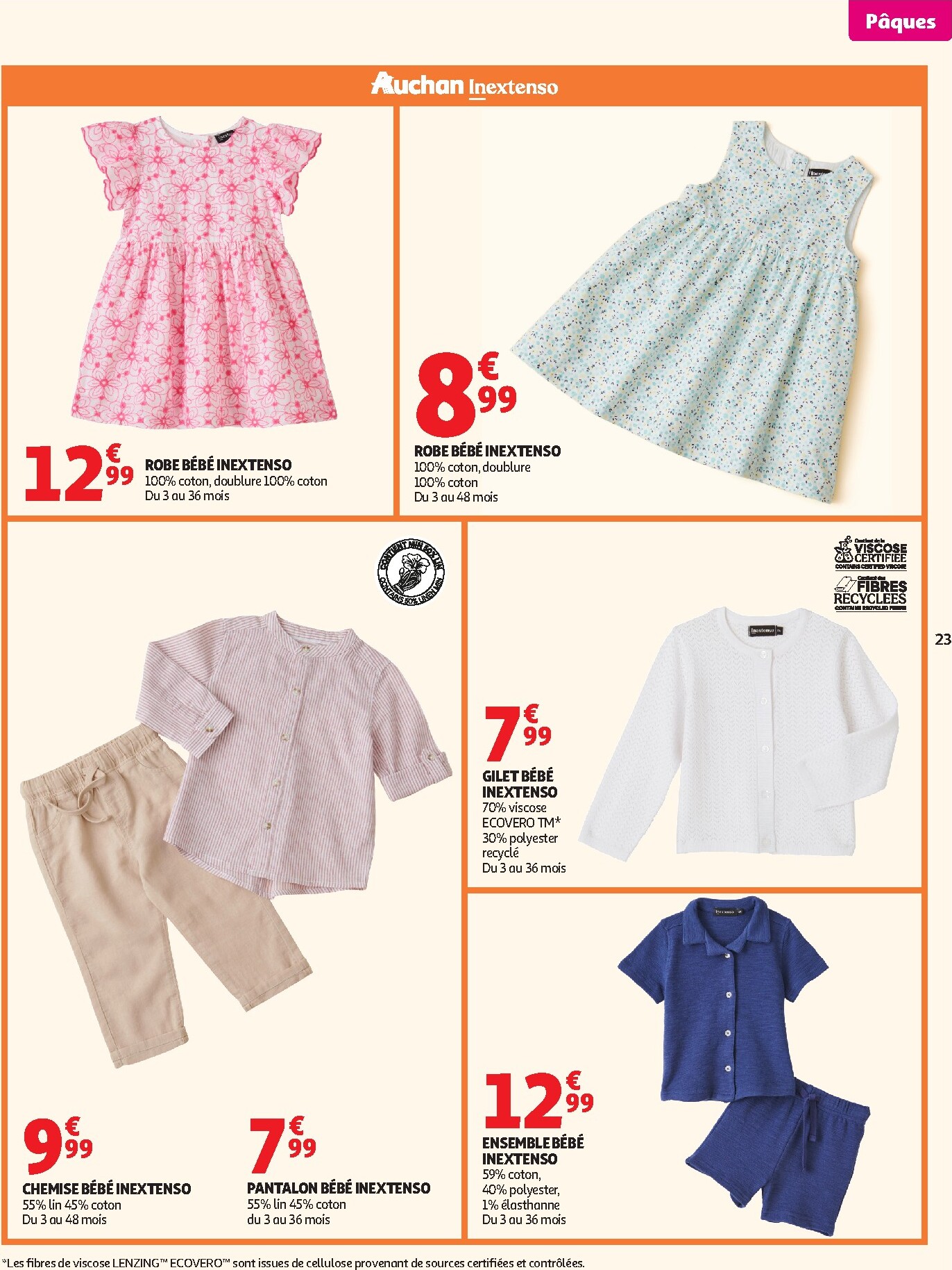 auchan - De Auchan - Chocolat Pâques hypers folder geldig vanaf 24/03/2026 t/m 05/04/2026 - page: 25