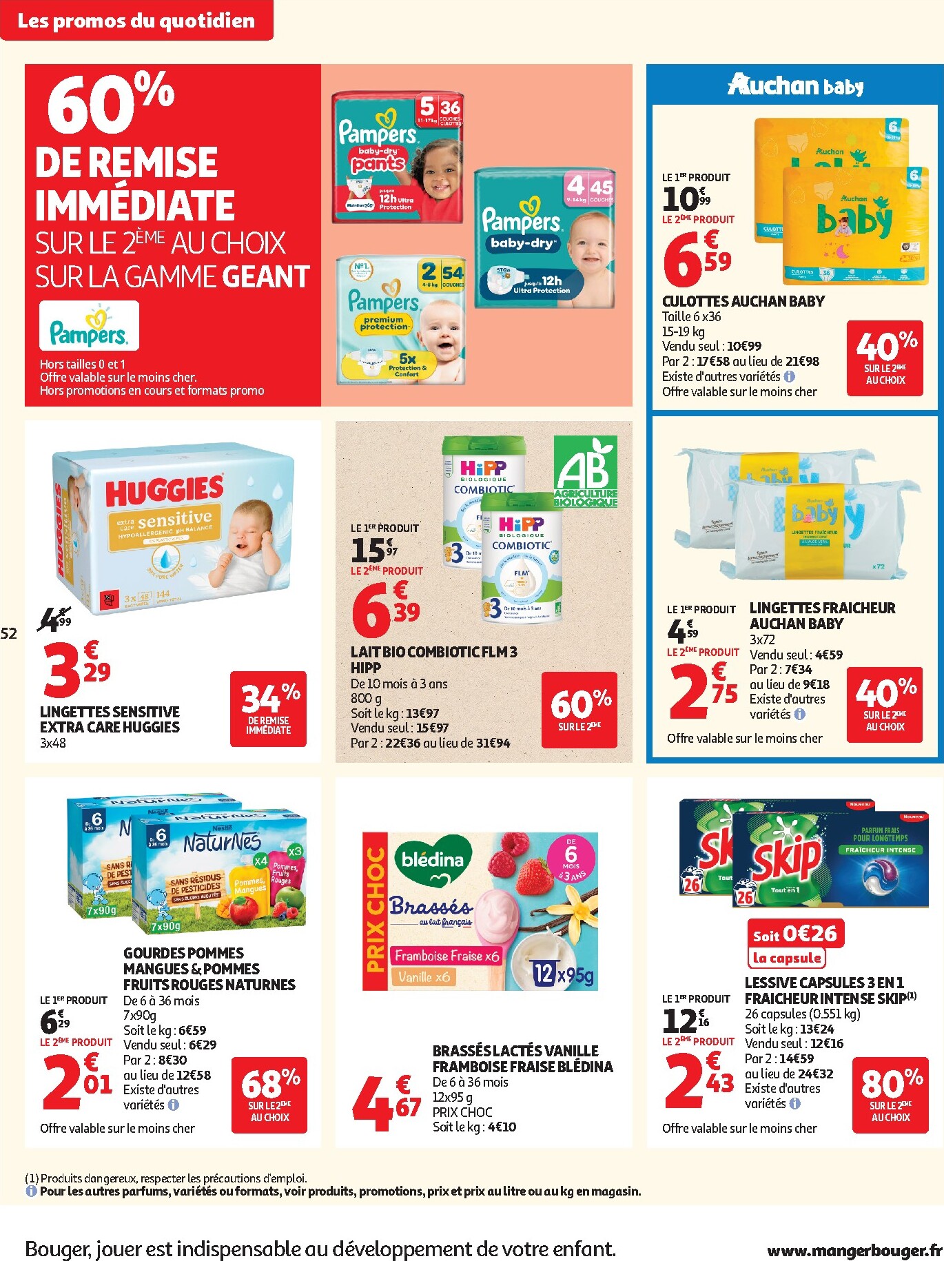 auchan - De Auchan - Chocolat Pâques hypers folder geldig vanaf 24/03/2026 t/m 05/04/2026 - page: 54