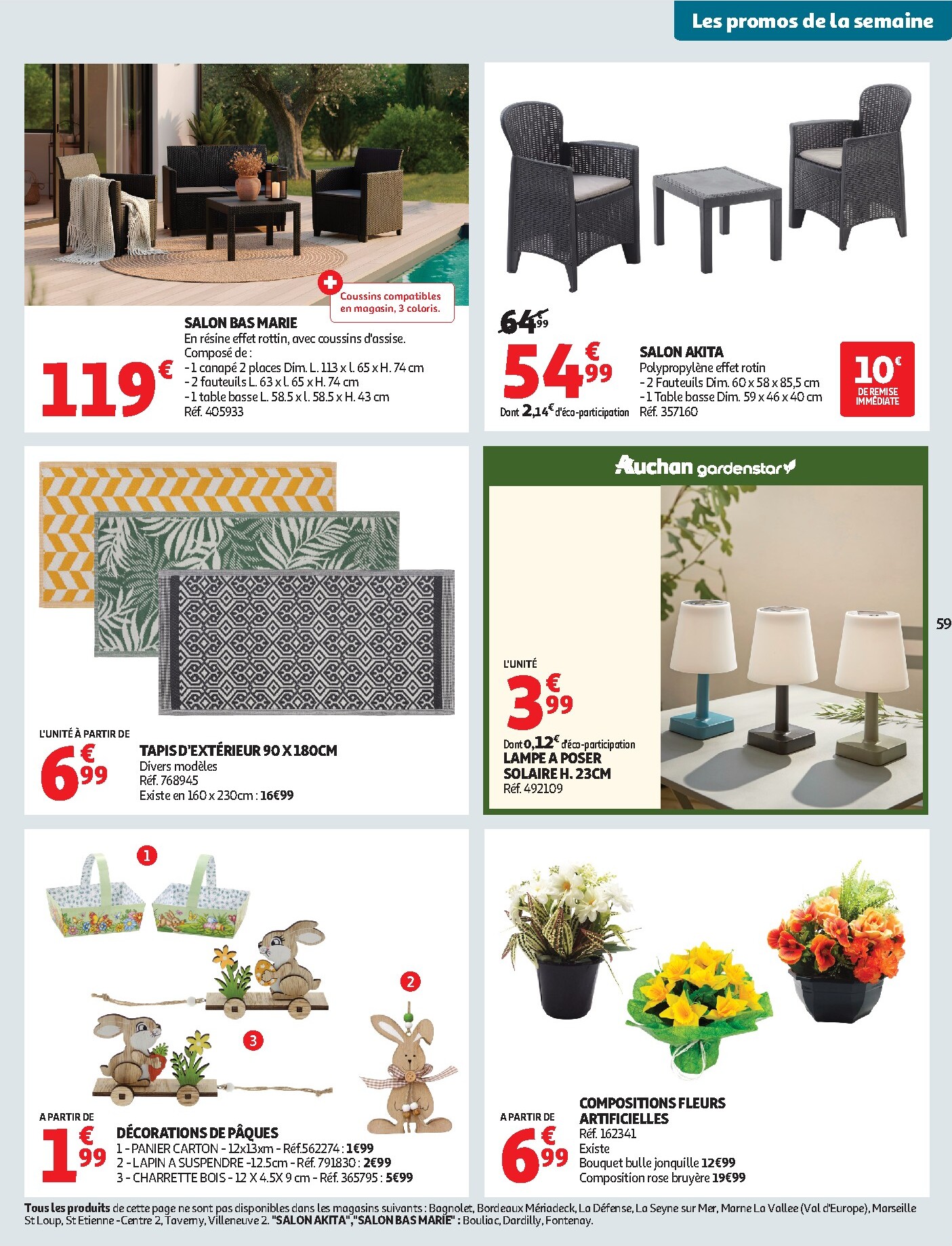 auchan - De Auchan - Chocolat Pâques hypers folder geldig vanaf 24/03/2026 t/m 05/04/2026 - page: 61