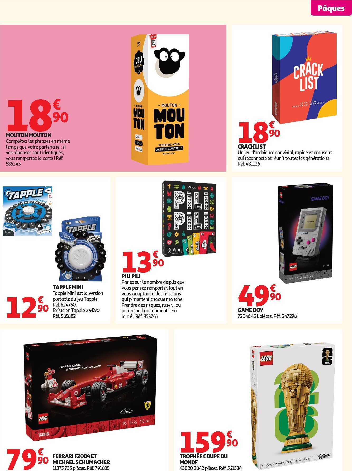 auchan - De Auchan - Chocolat Pâques hypers folder geldig vanaf 24/03/2026 t/m 05/04/2026 - page: 15