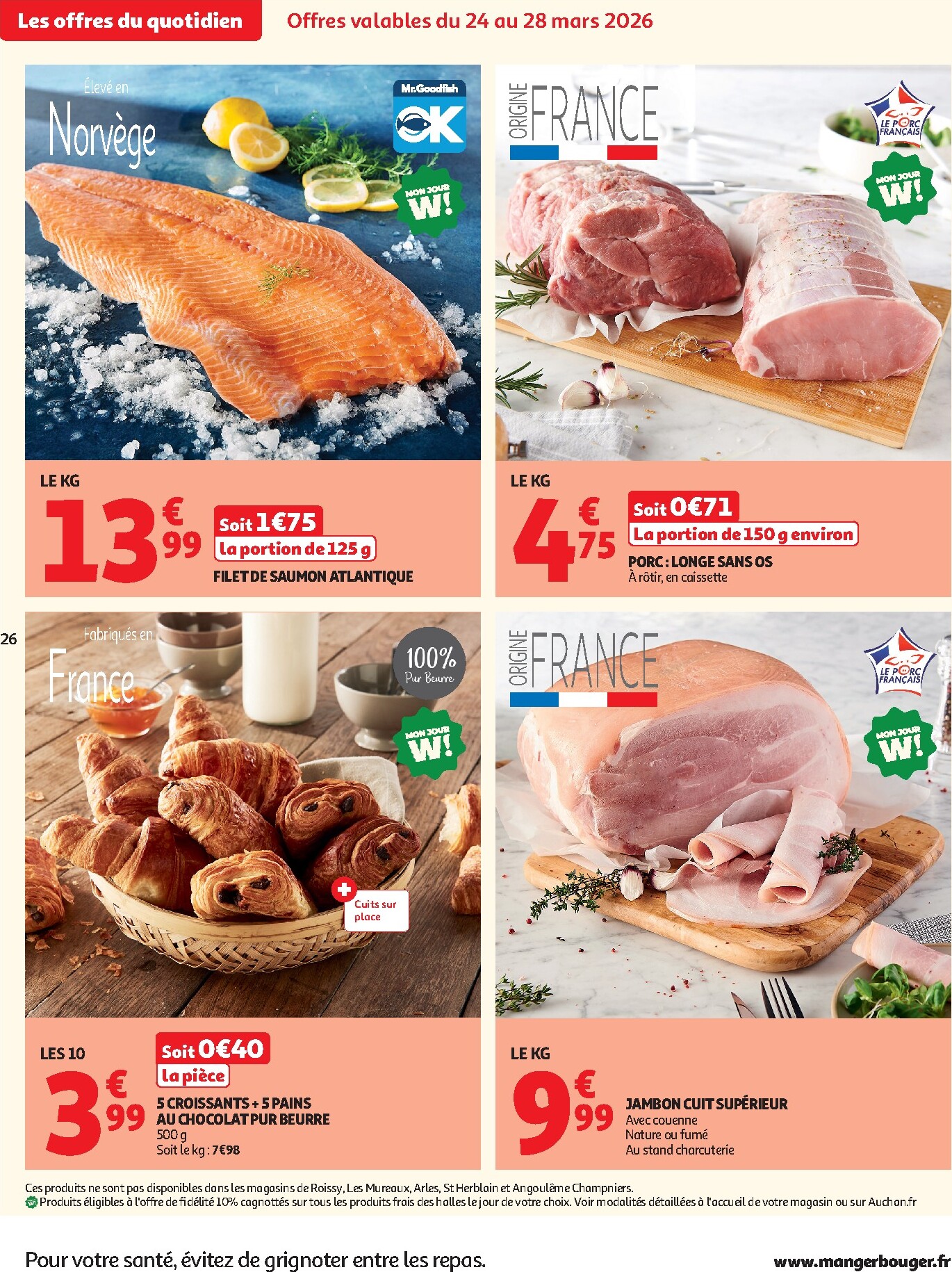 auchan - De Auchan - Chocolat Pâques hypers folder geldig vanaf 24/03/2026 t/m 05/04/2026 - page: 28