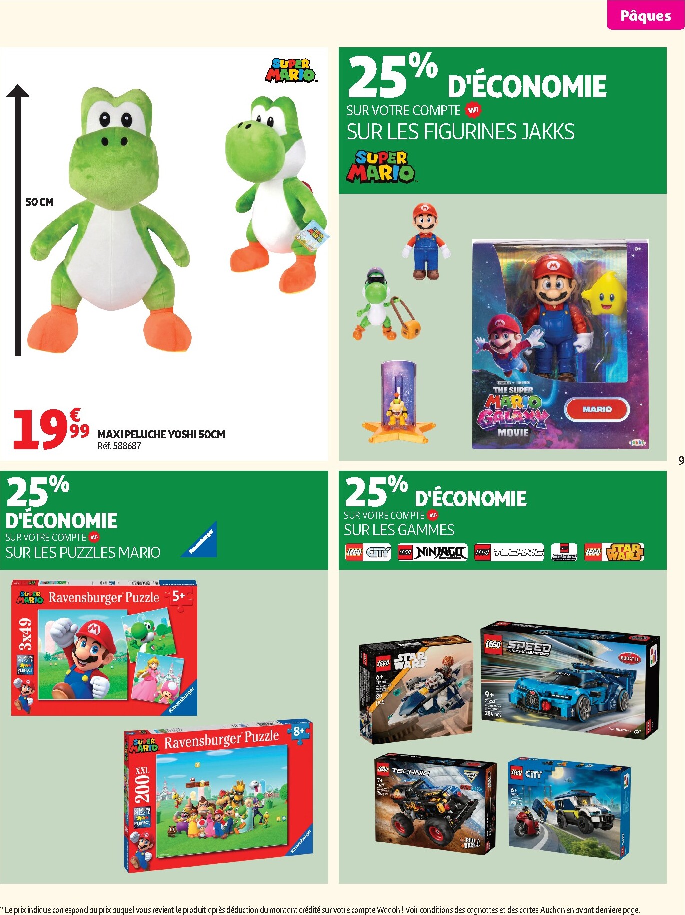 auchan - De Auchan - Chocolat Pâques hypers folder geldig vanaf 24/03/2026 t/m 05/04/2026 - page: 9