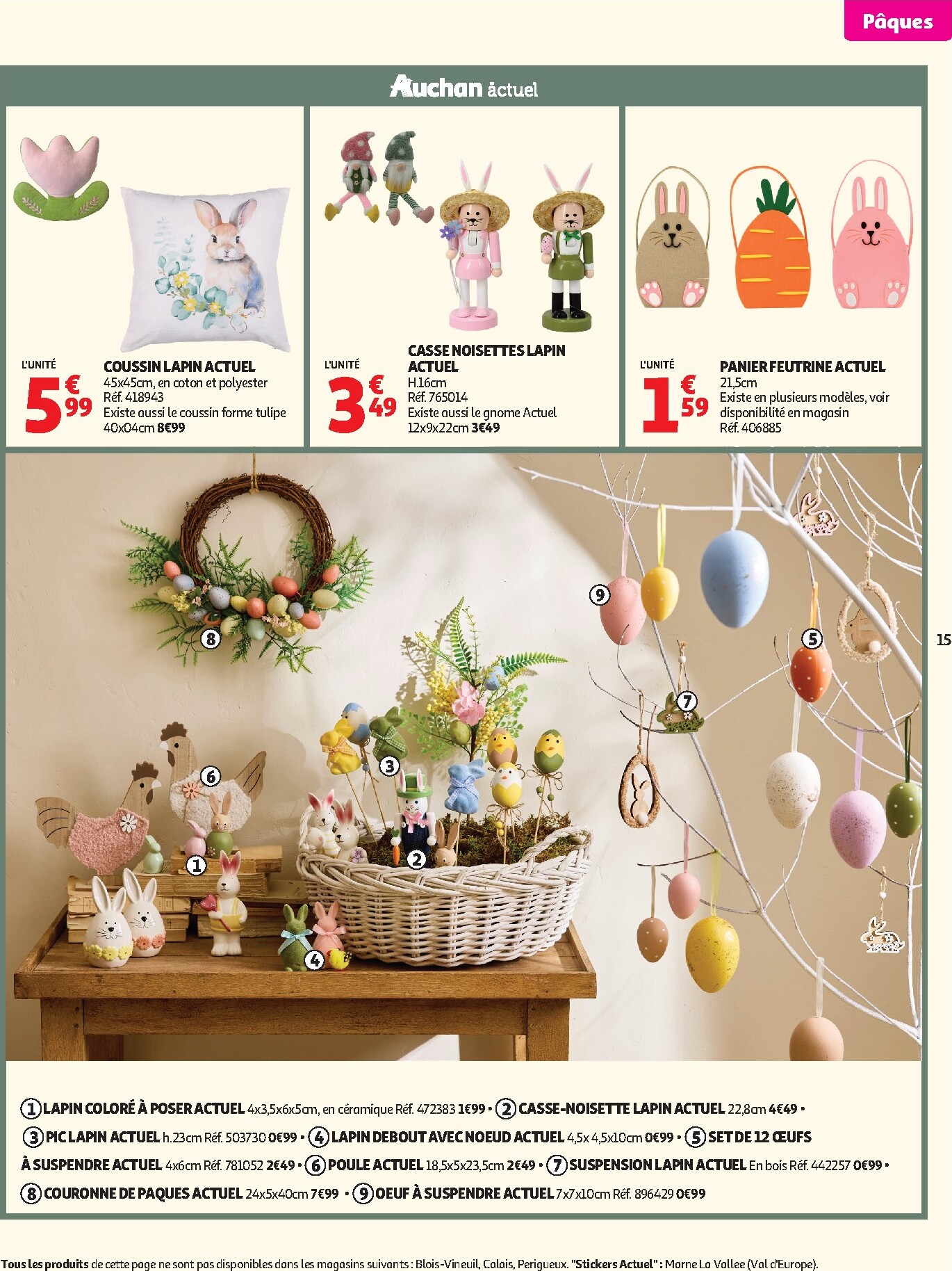 auchan - De Auchan - Chocolat Pâques hypers folder geldig vanaf 24/03/2026 t/m 05/04/2026 - page: 17