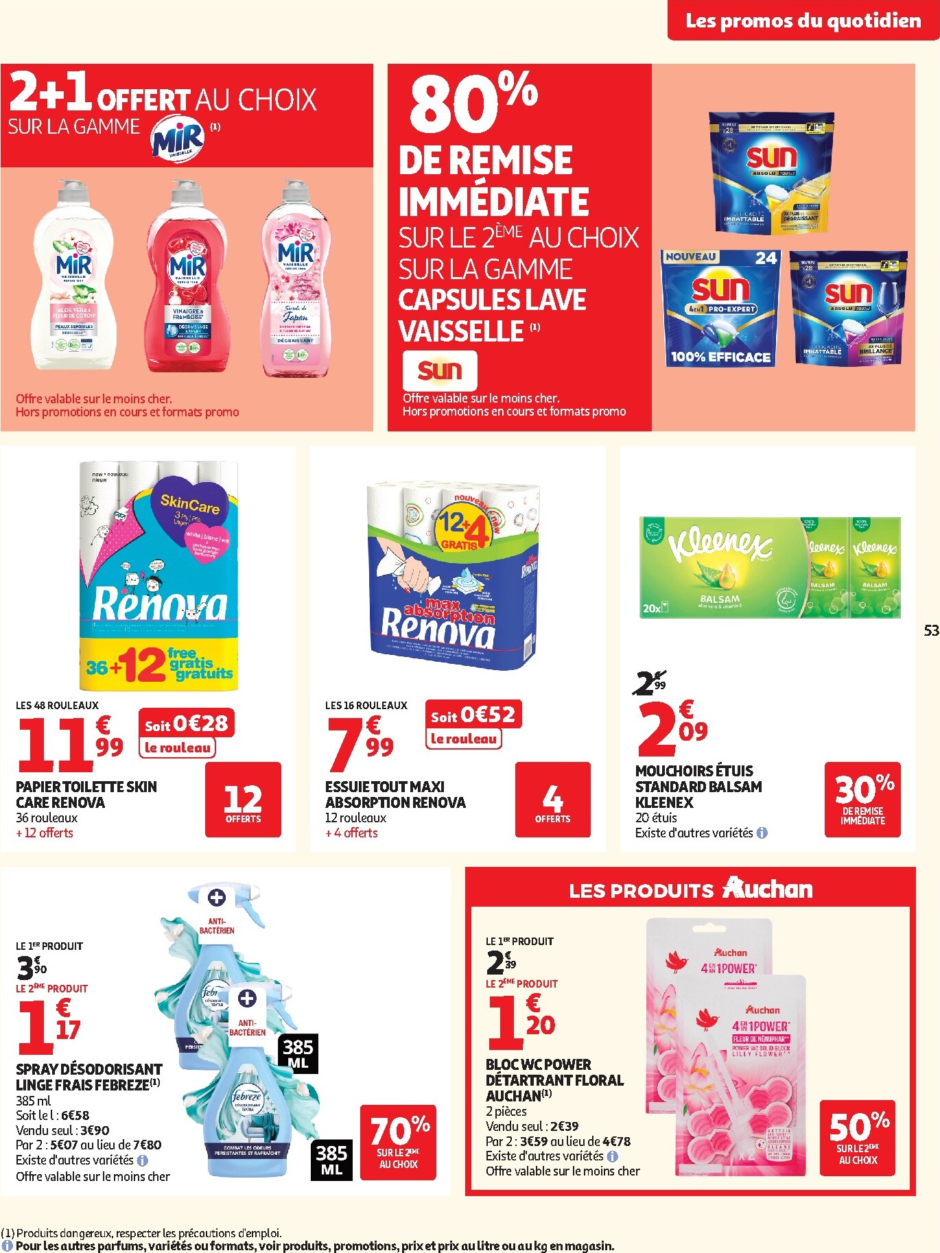 auchan - De Auchan - Chocolat Pâques hypers folder geldig vanaf 24/03/2026 t/m 05/04/2026 - page: 55