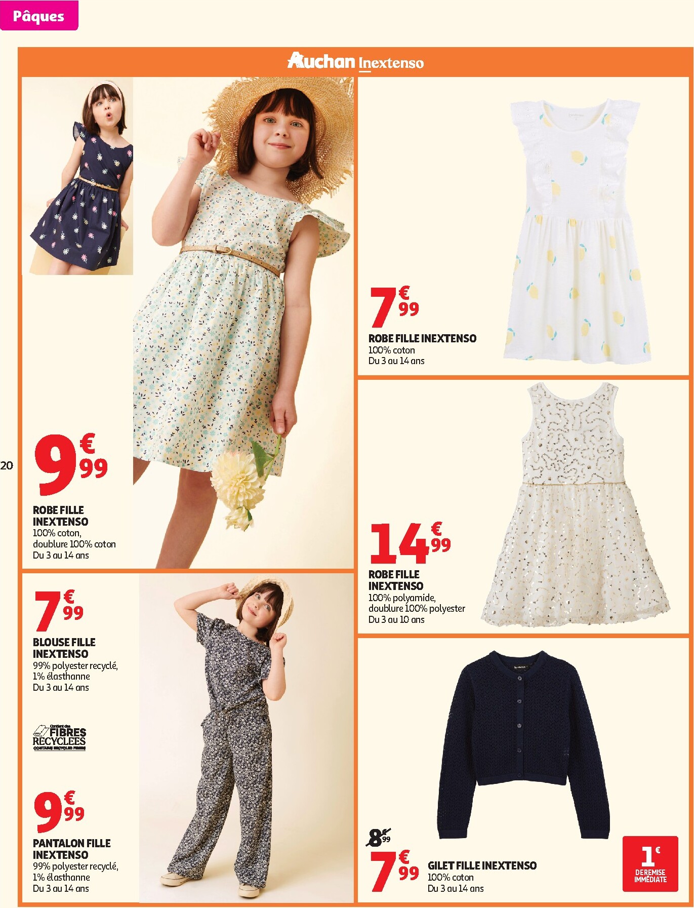 auchan - De Auchan - Chocolat Pâques hypers folder geldig vanaf 24/03/2026 t/m 05/04/2026 - page: 22