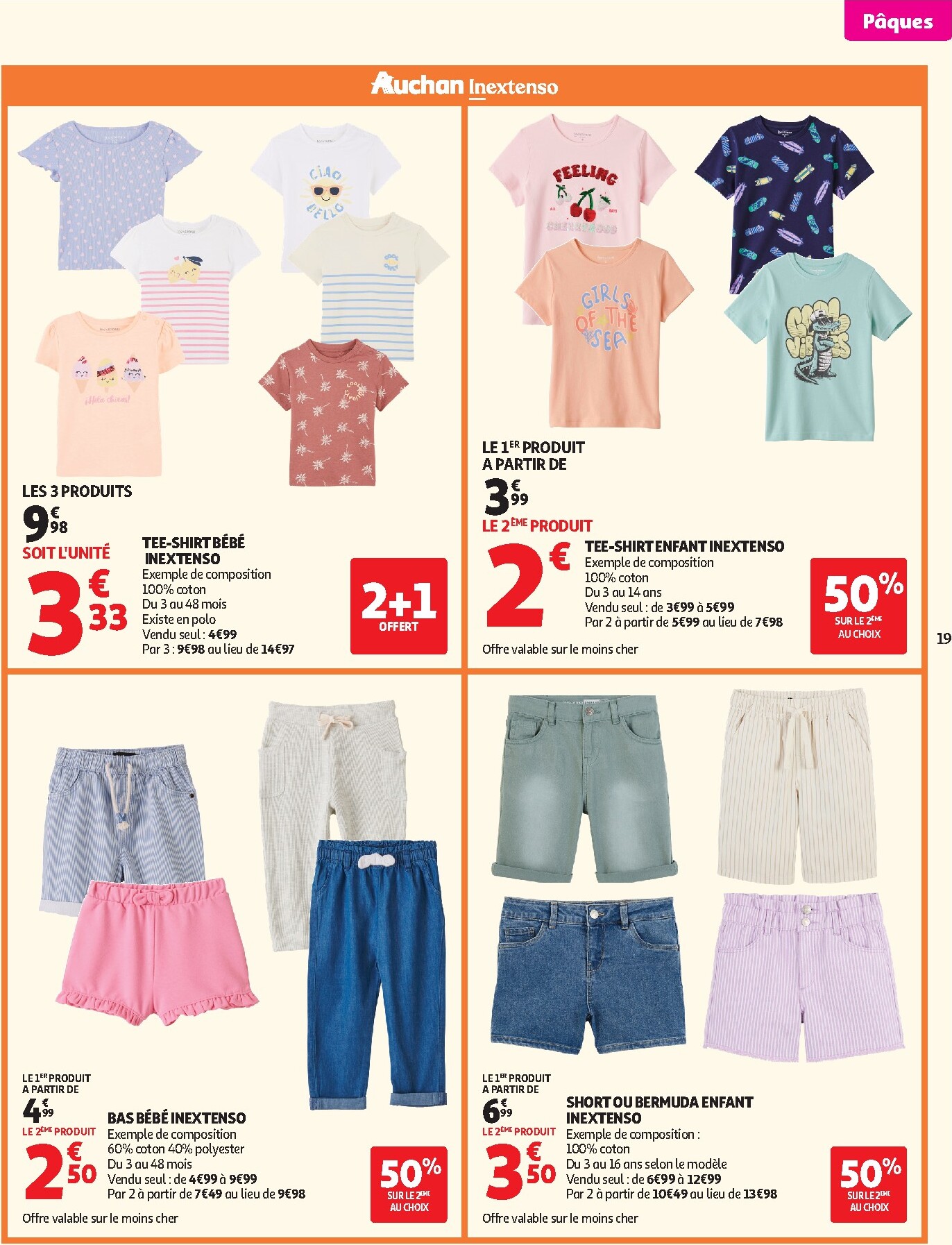 auchan - De Auchan - Chocolat Pâques hypers folder geldig vanaf 24/03/2026 t/m 05/04/2026 - page: 21