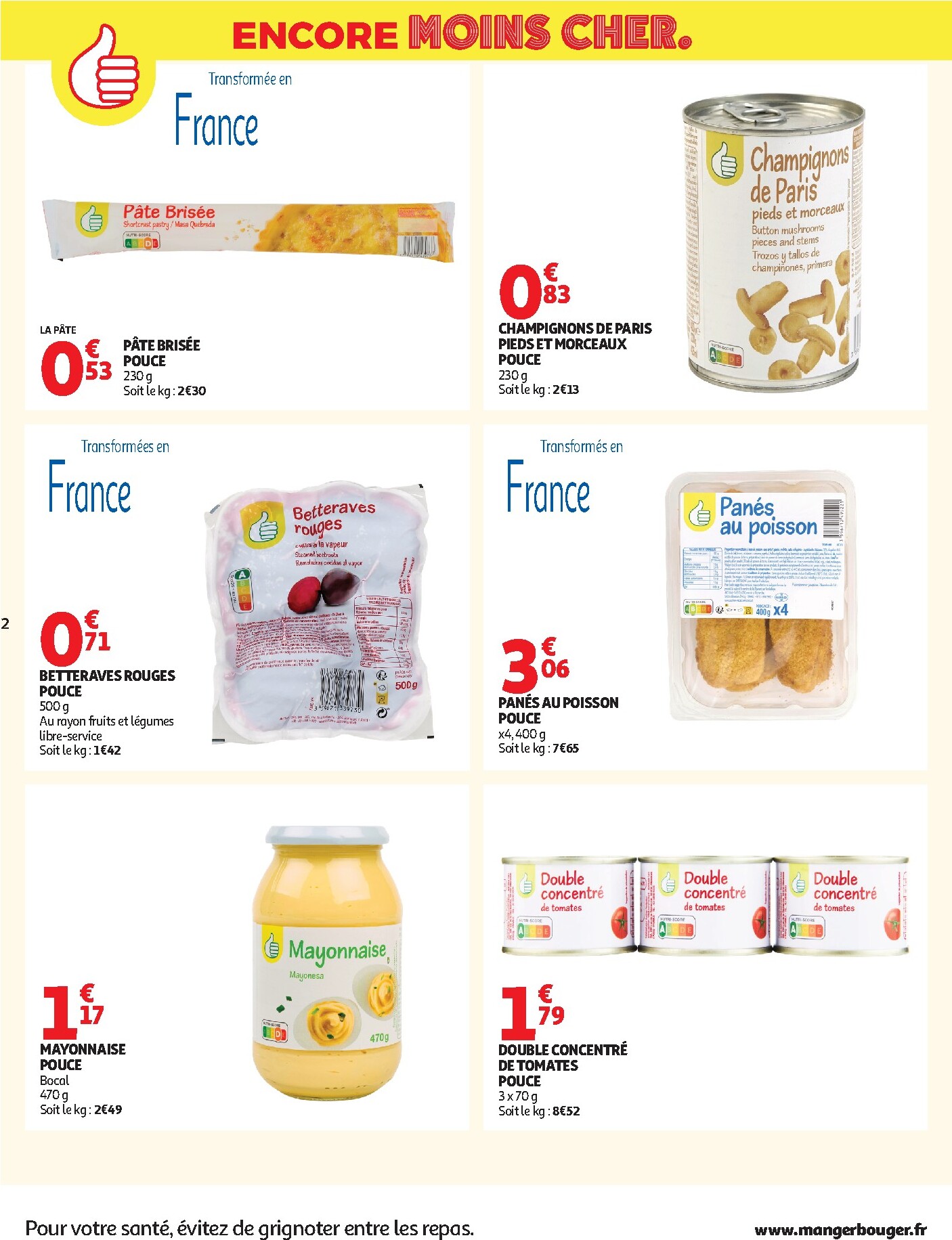 auchan - De Auchan Supermarché - Marque Pouce folder geldig vanaf 17/03/2026 t/m 28/03/2026 - page: 2