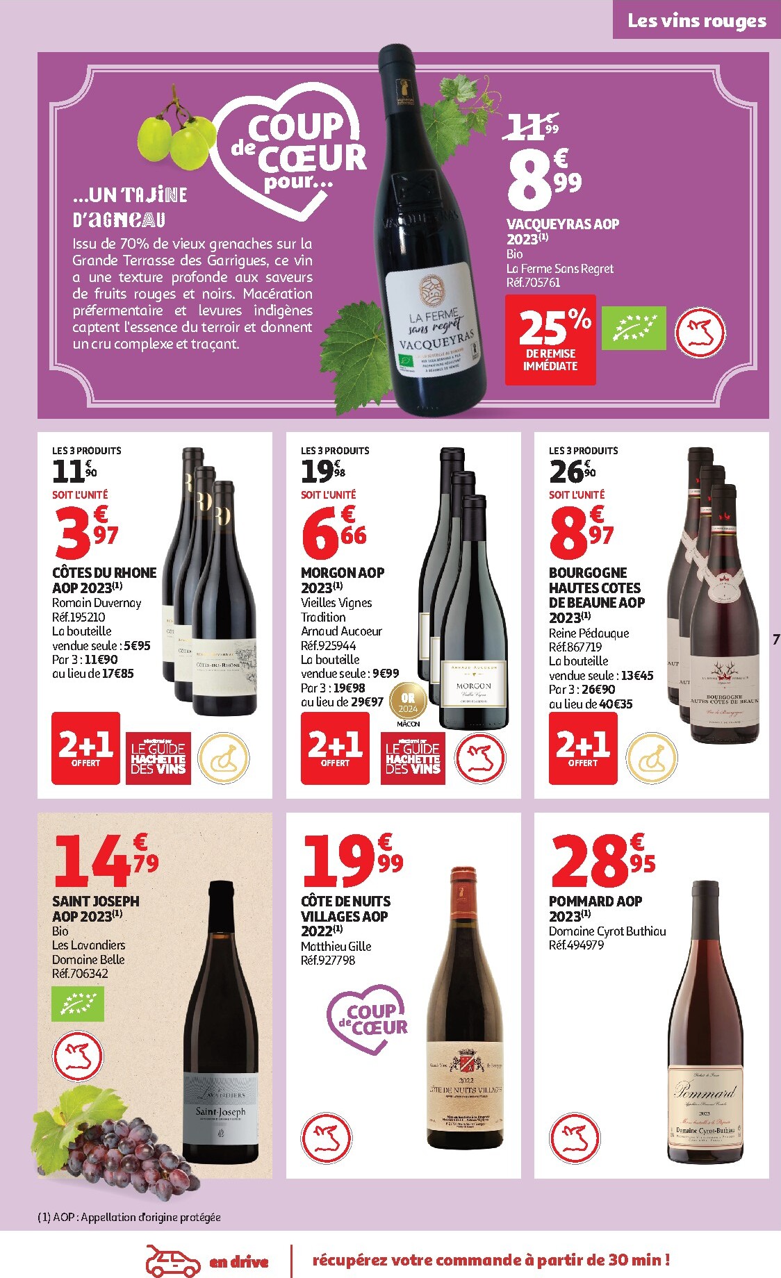 auchan - De Auchan Supermarché - Foire aux vins folder geldig vanaf 17/03/2026 t/m 28/03/2026 - page: 7