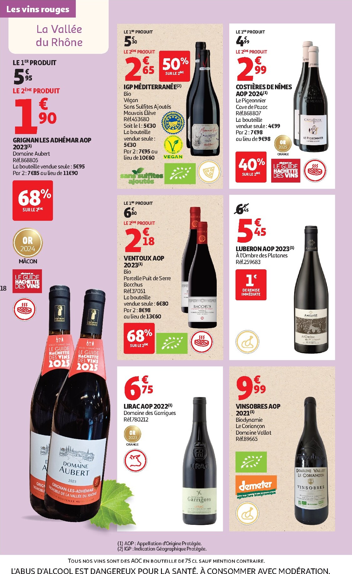 auchan - De Auchan - Foire aux vins folder geldig vanaf 17/03/2026 t/m 29/03/2026 - page: 18