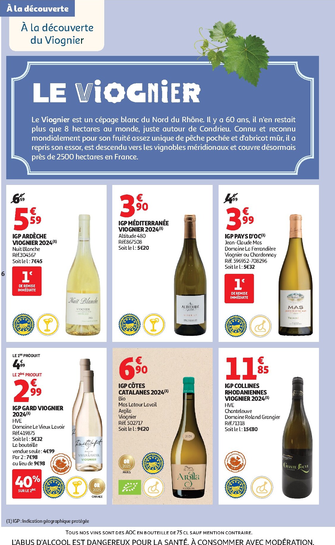 auchan - De Auchan - Foire aux vins folder geldig vanaf 17/03/2026 t/m 29/03/2026 - page: 6