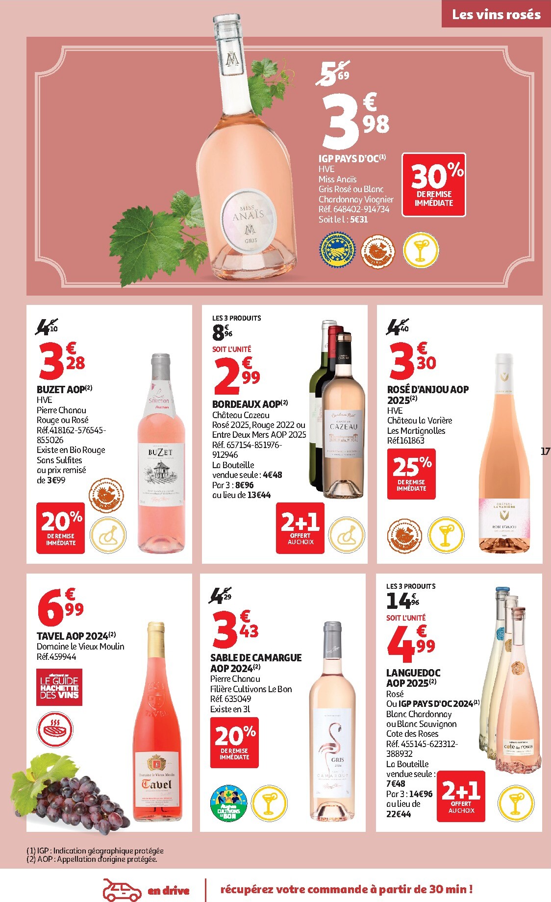 auchan - De Auchan - Foire aux vins folder geldig vanaf 17/03/2026 t/m 29/03/2026 - page: 17