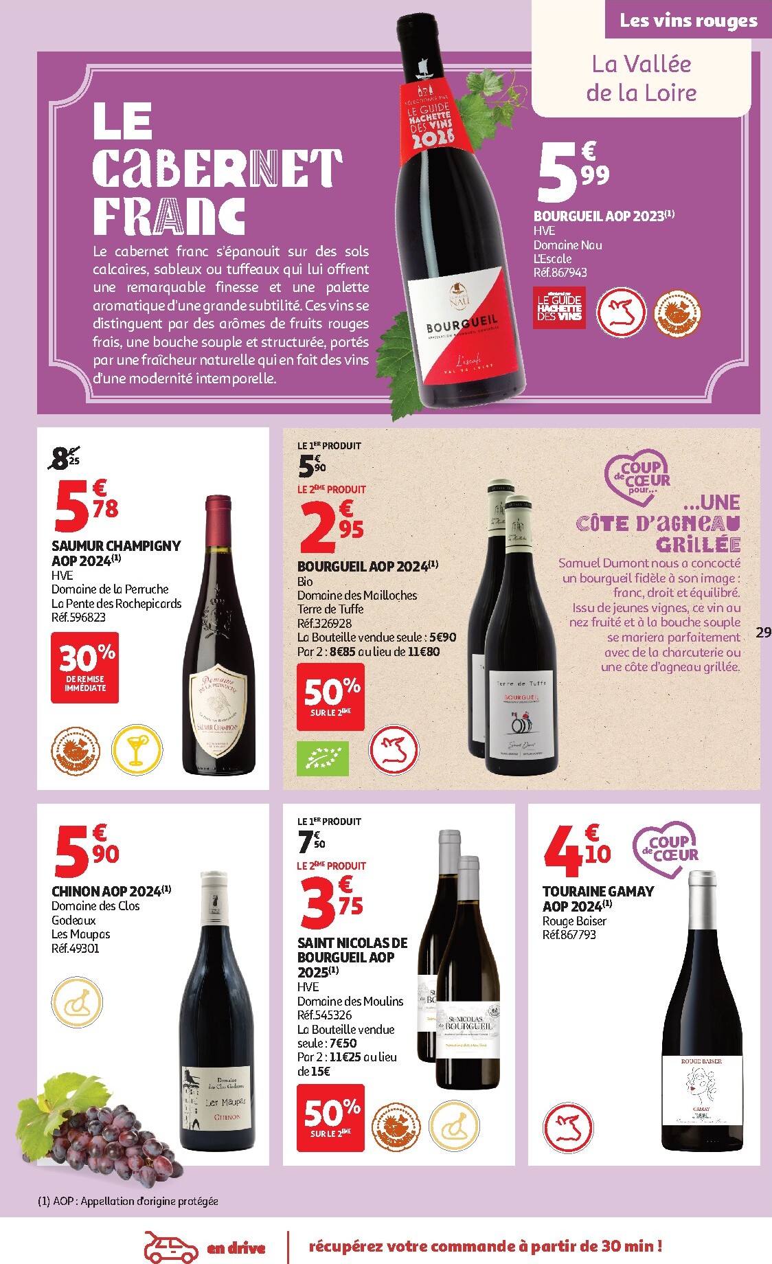 auchan - De Auchan - Foire aux vins folder geldig vanaf 17/03/2026 t/m 29/03/2026 - page: 29
