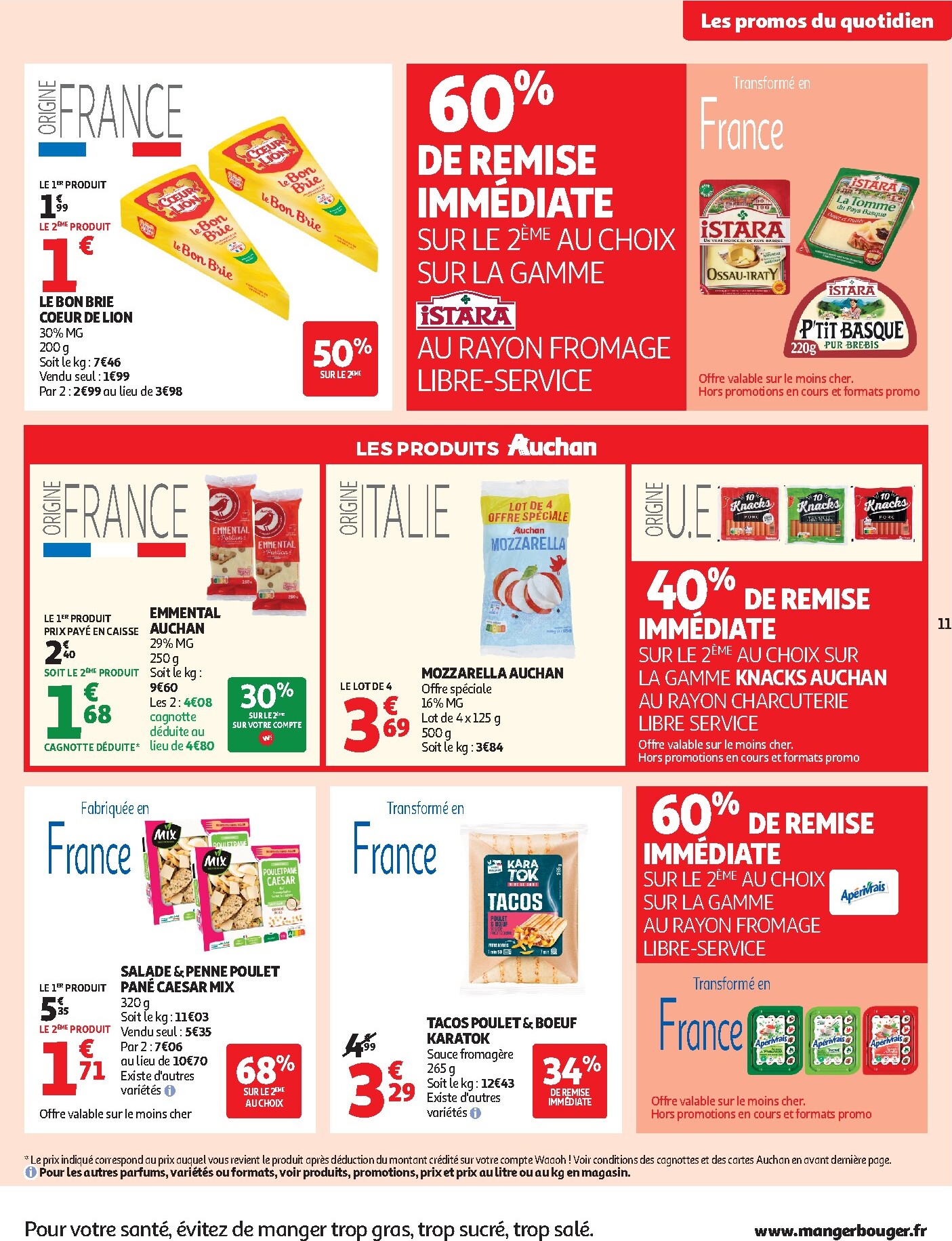 auchan - De Auchan - Pâques, halles printemps folder geldig vanaf 17/03/2026 t/m 22/03/2026 - page: 11