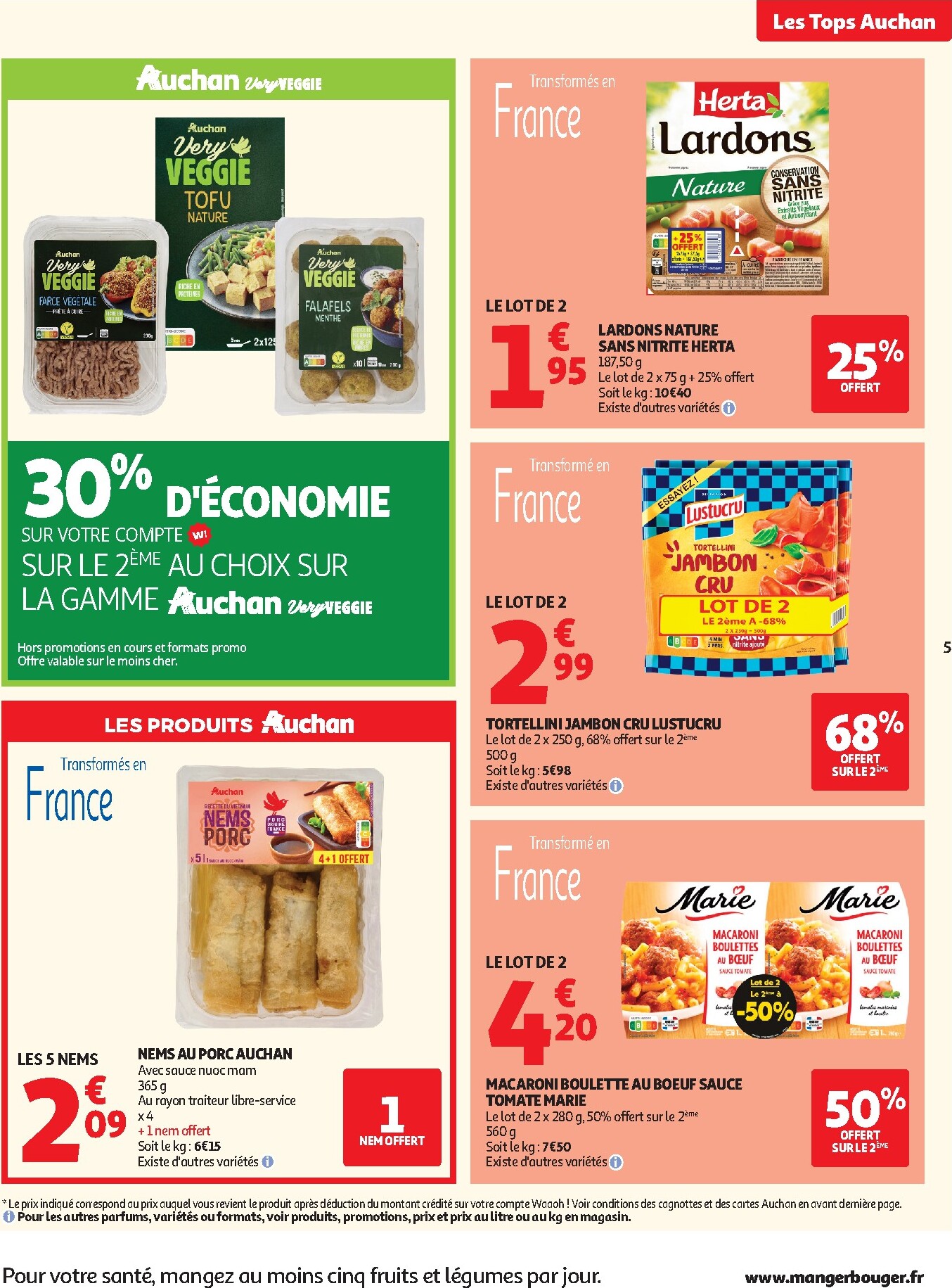 auchan - De Auchan folder geldig vanaf 10/03/2026 t/m 21/03/2026 - page: 5