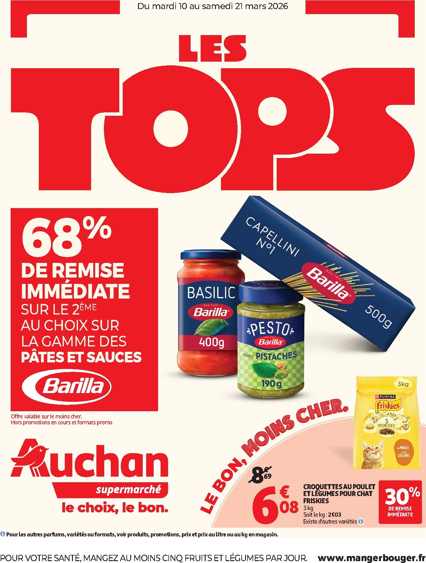 auchan - De Auchan folder geldig vanaf 10/03/2026 t/m 21/03/2026
