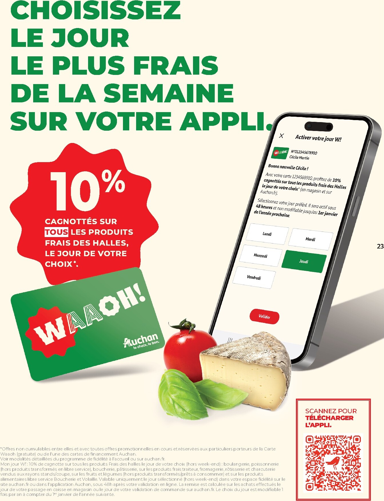 auchan - De Auchan folder geldig vanaf 10/03/2026 t/m 21/03/2026 - page: 23