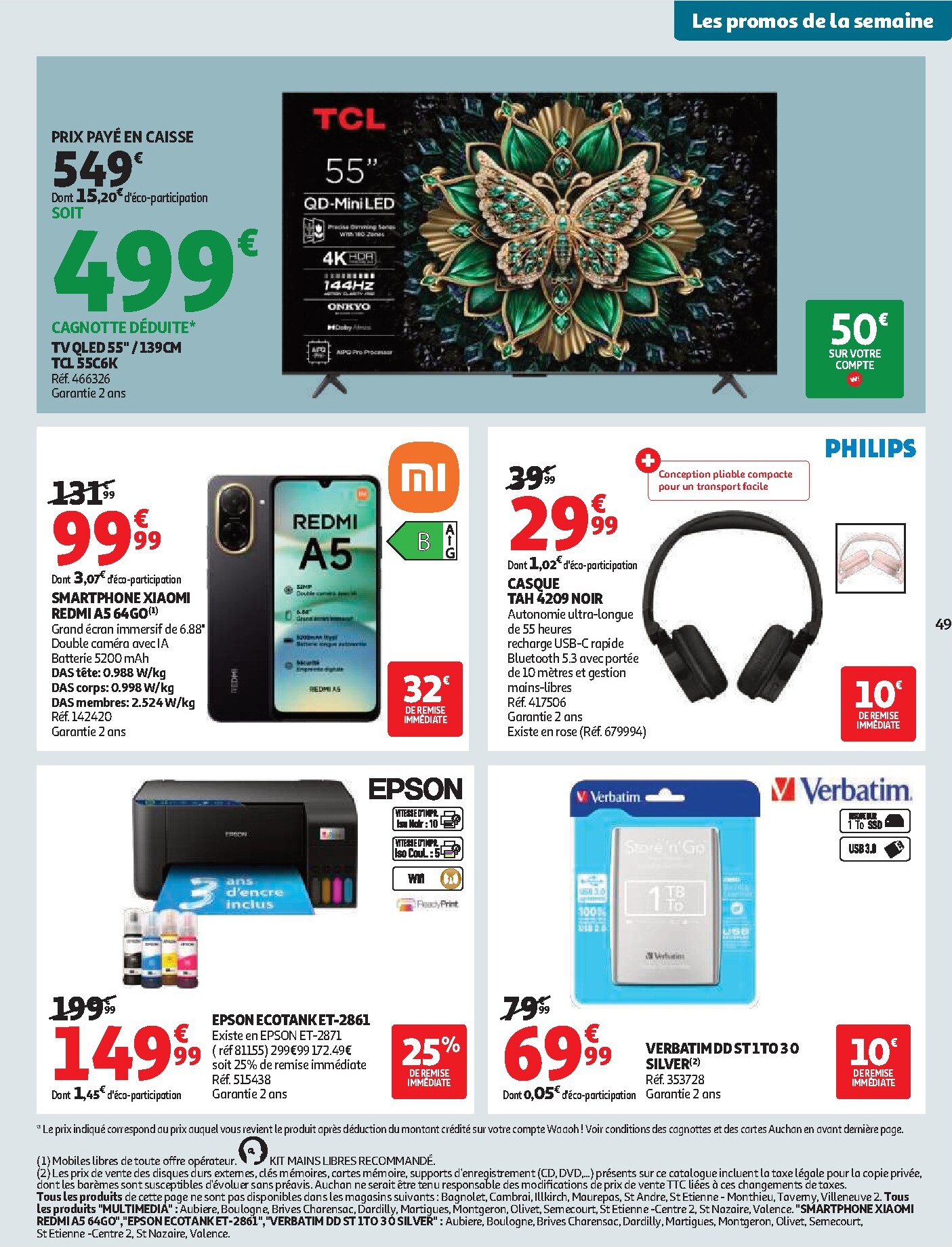 auchan - De Auchan folder geldig vanaf 08/04/2026 t/m 19/04/2026 - page: 51