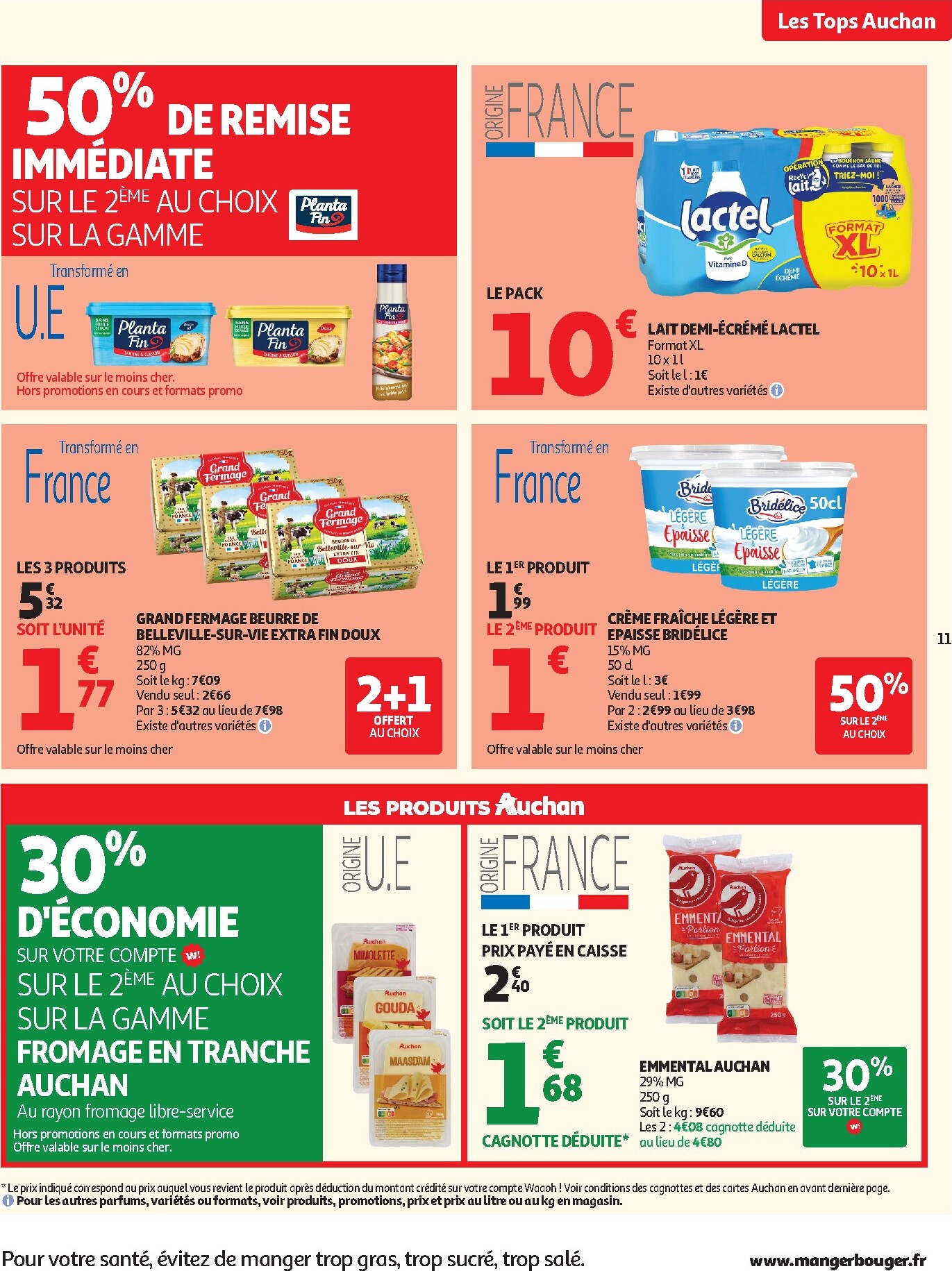 auchan - Auchan - 25 jours d'hyper promos folder voor volgende week van dinsdag 14/04/2026 tot zondag 26/04/2026 - page: 11