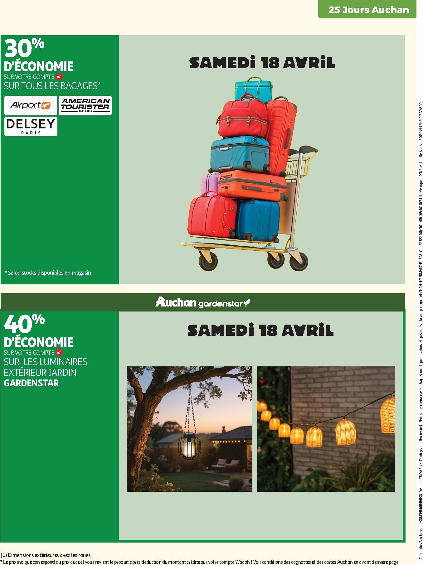 auchan - Auchan - 25 jours d'hyper promos folder voor volgende week van dinsdag 14/04/2026 tot zondag 26/04/2026 - page: 47