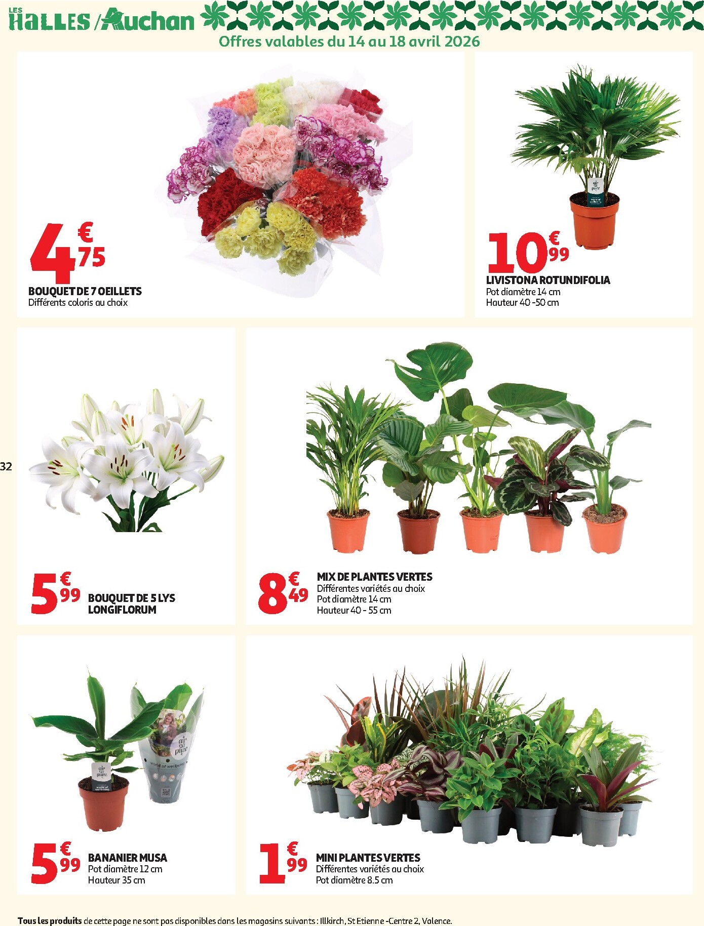 auchan - Auchan - 25 jours d'hyper promos folder voor volgende week van dinsdag 14/04/2026 tot zondag 26/04/2026 - page: 32