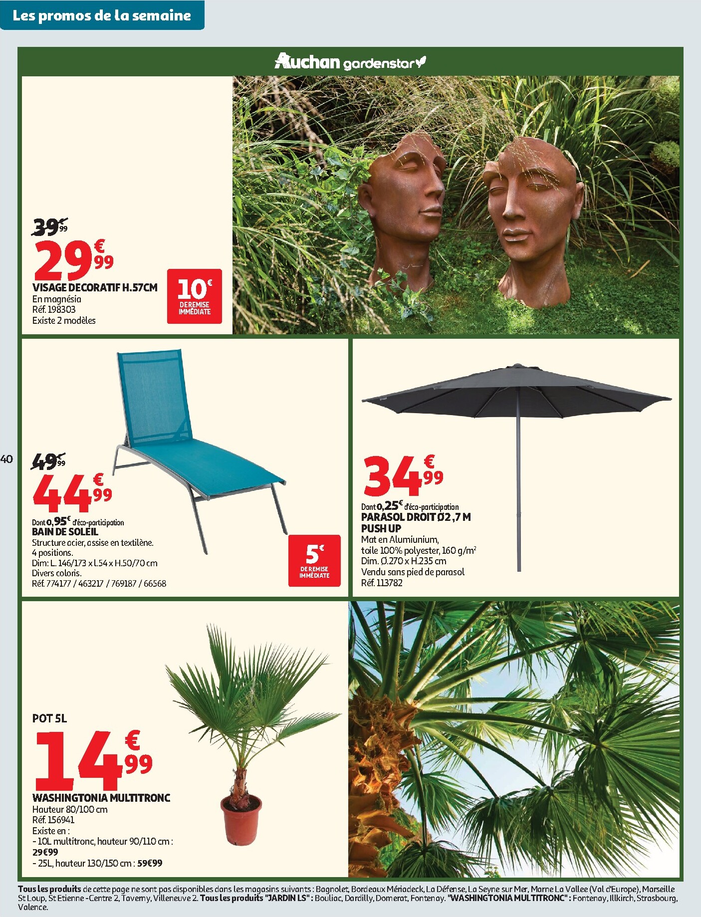 auchan - Auchan - 25 jours d'hyper promos folder voor volgende week van dinsdag 14/04/2026 tot zondag 26/04/2026 - page: 40