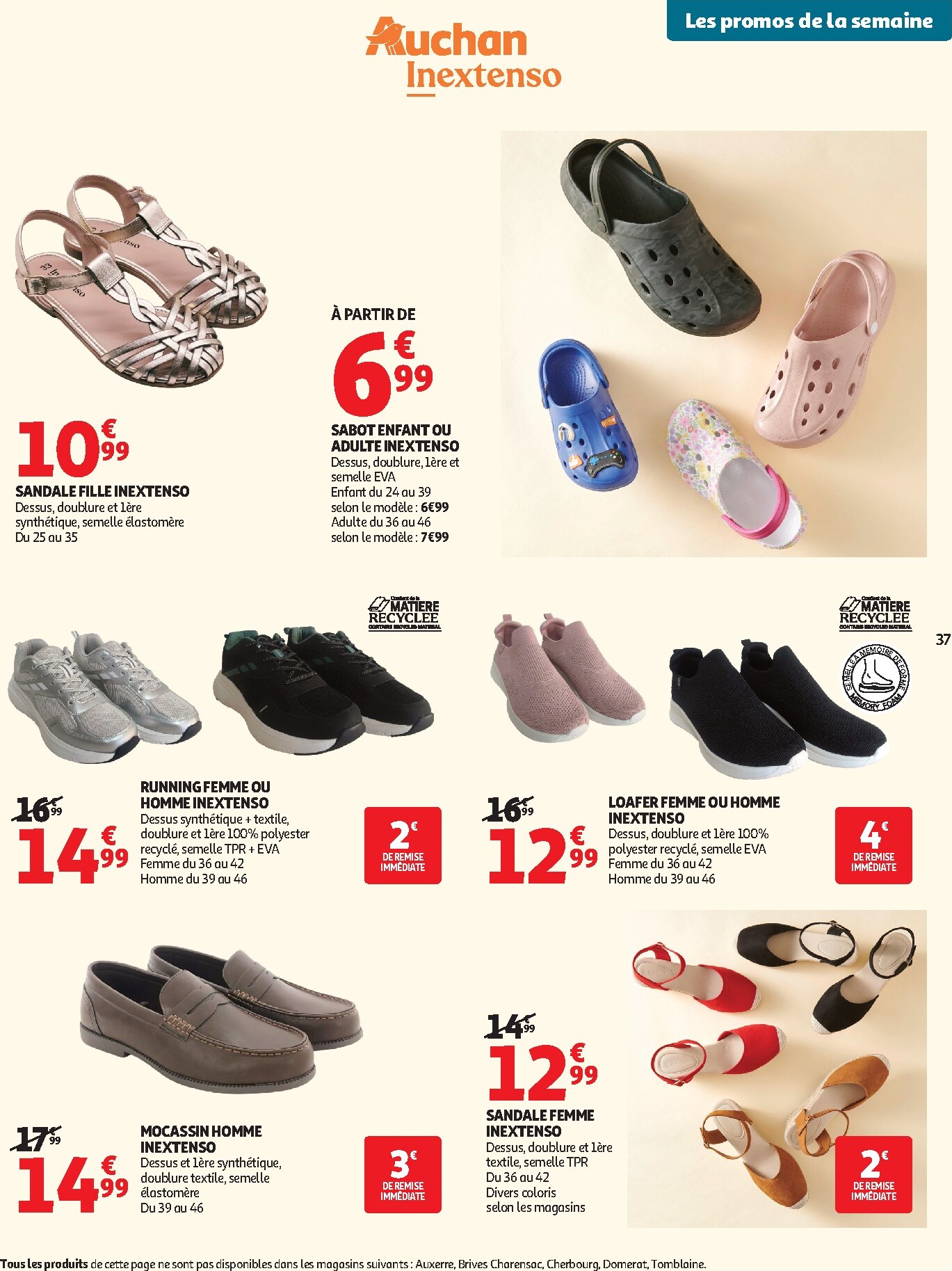 auchan - Auchan - 25 jours d'hyper promos folder voor volgende week van dinsdag 14/04/2026 tot zondag 26/04/2026 - page: 37