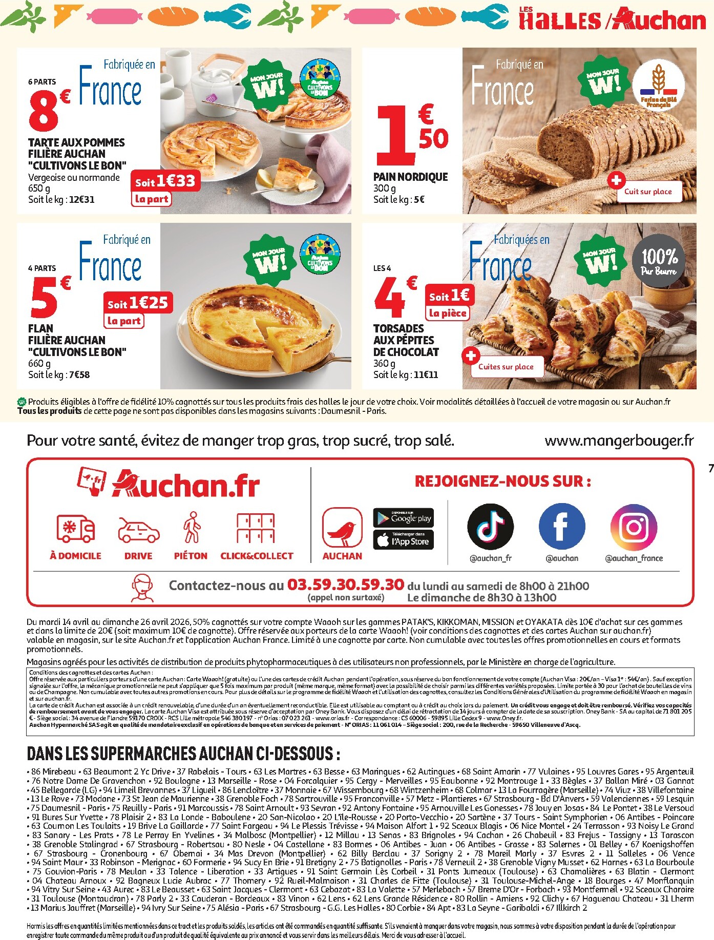 auchan - Auchan Supermarché - 25 jours de super promos folder voor volgende week van dinsdag 14/04/2026 tot zaterdag 18/04/2026 - page: 7