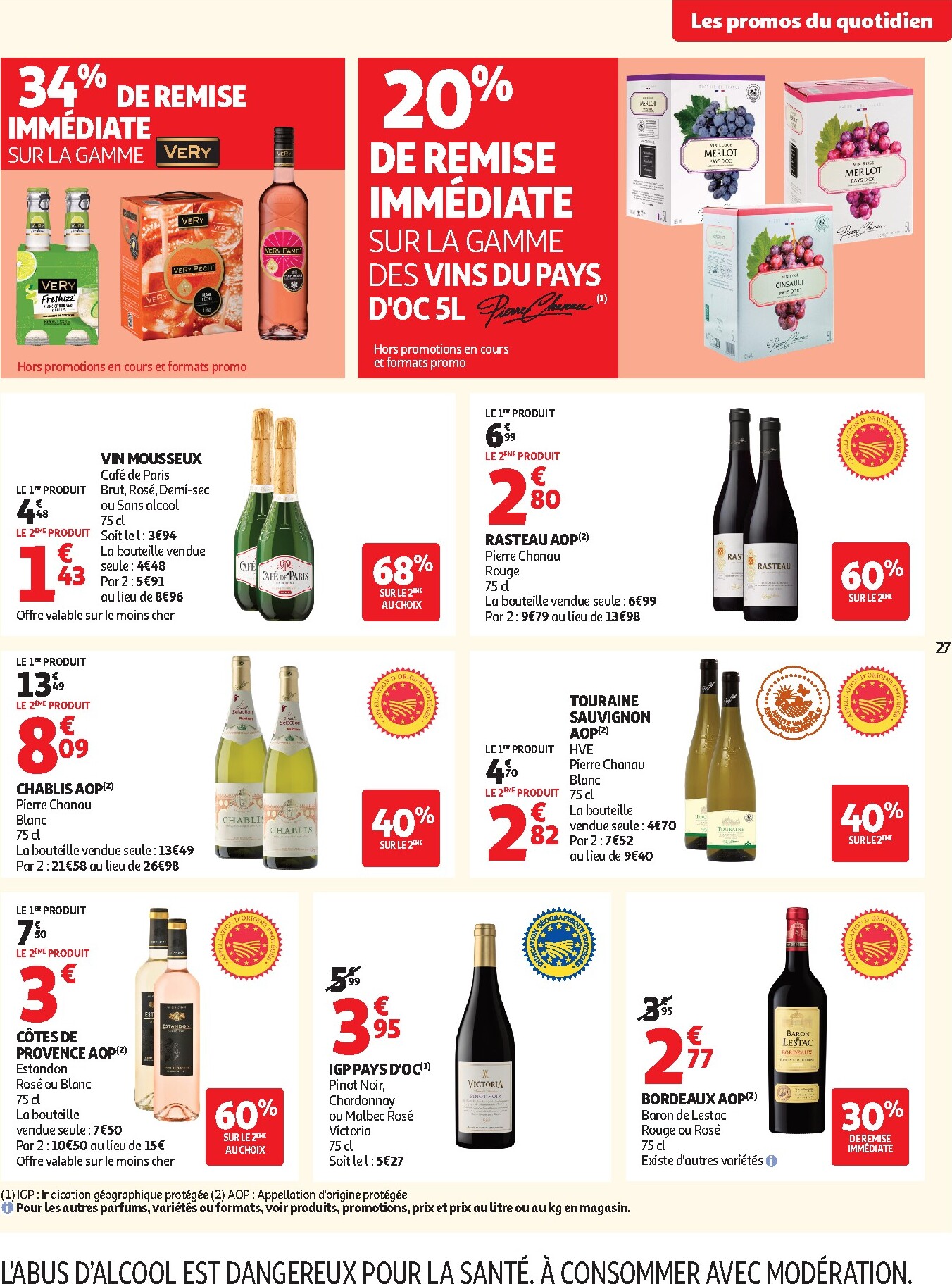 auchan - Huidige Auchan - Supermarché folder geldig van woensdag 08/04/2026 tot zaterdag 18/04/2026 - page: 27