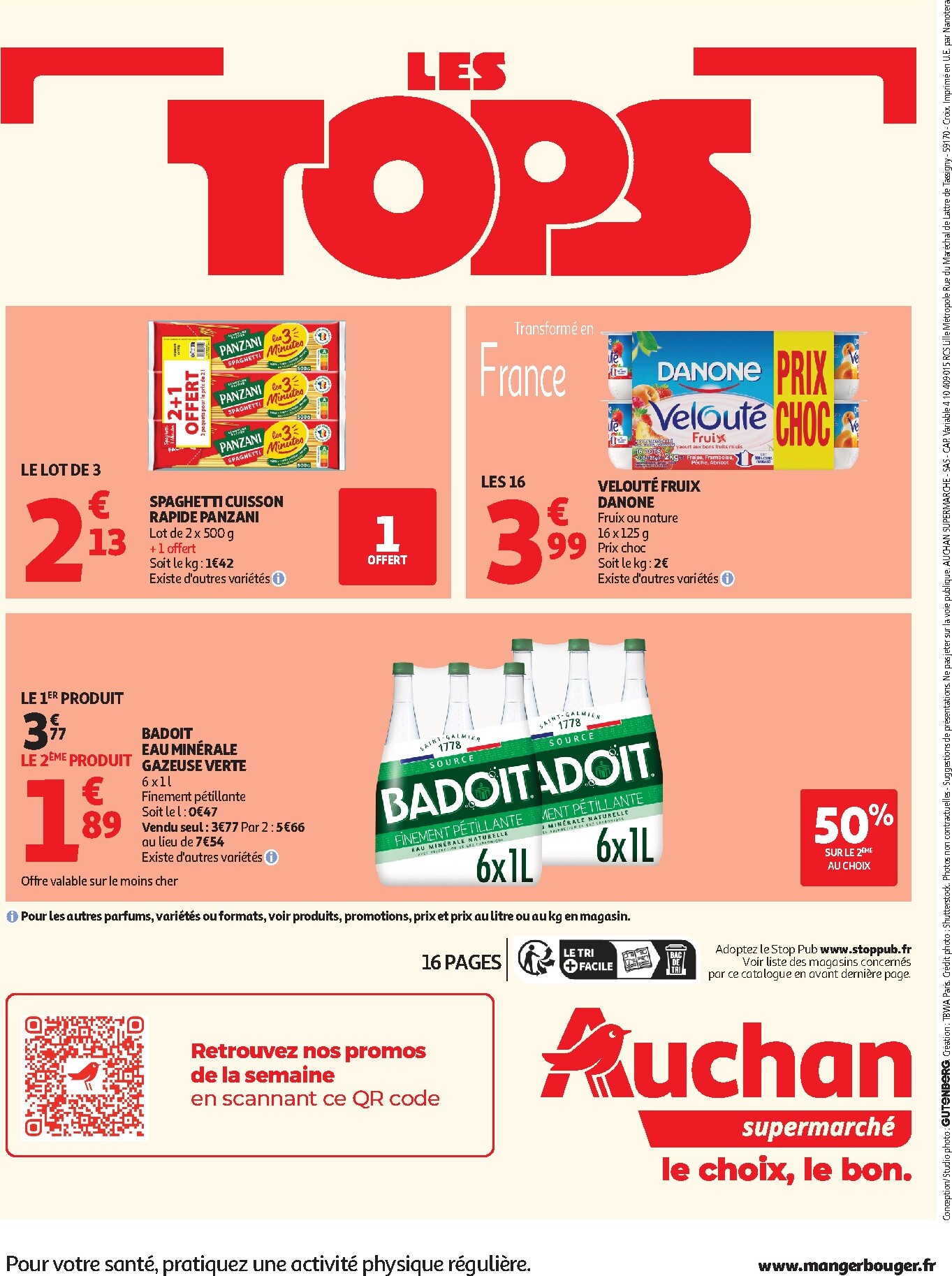 auchan - Toekomstige Auchan Supermarché - 25 jours de super promos folder geldig van dinsdag 14/04/2026 tot zaterdag 18/04/2026 - page: 16