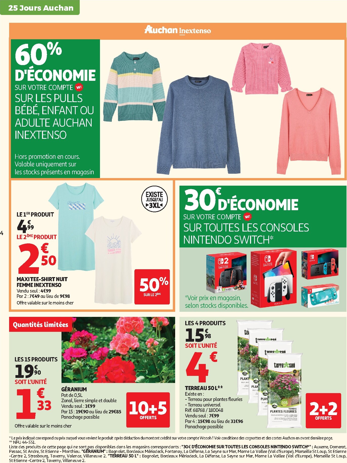 auchan - Toekomstige Auchan - 25 jours d'hyper promos folder geldig van dinsdag 14/04/2026 tot zondag 26/04/2026 - page: 6