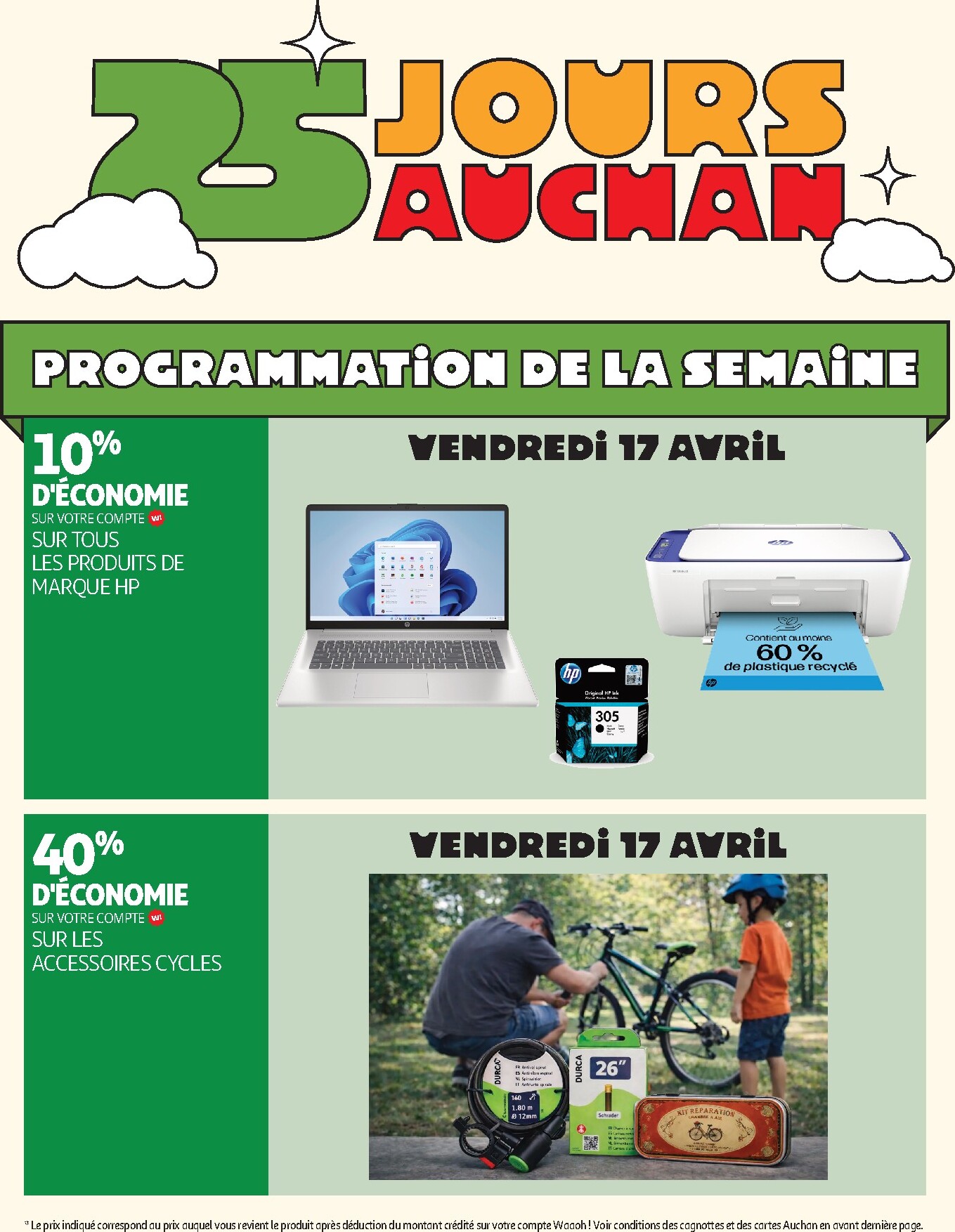 auchan - Toekomstige Auchan - 25 jours d'hyper promos folder geldig van dinsdag 14/04/2026 tot zondag 26/04/2026 - page: 3